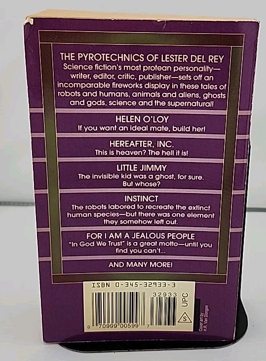 Best of Lester Del Rey by Lester Del Rey (1986, Mass Market)