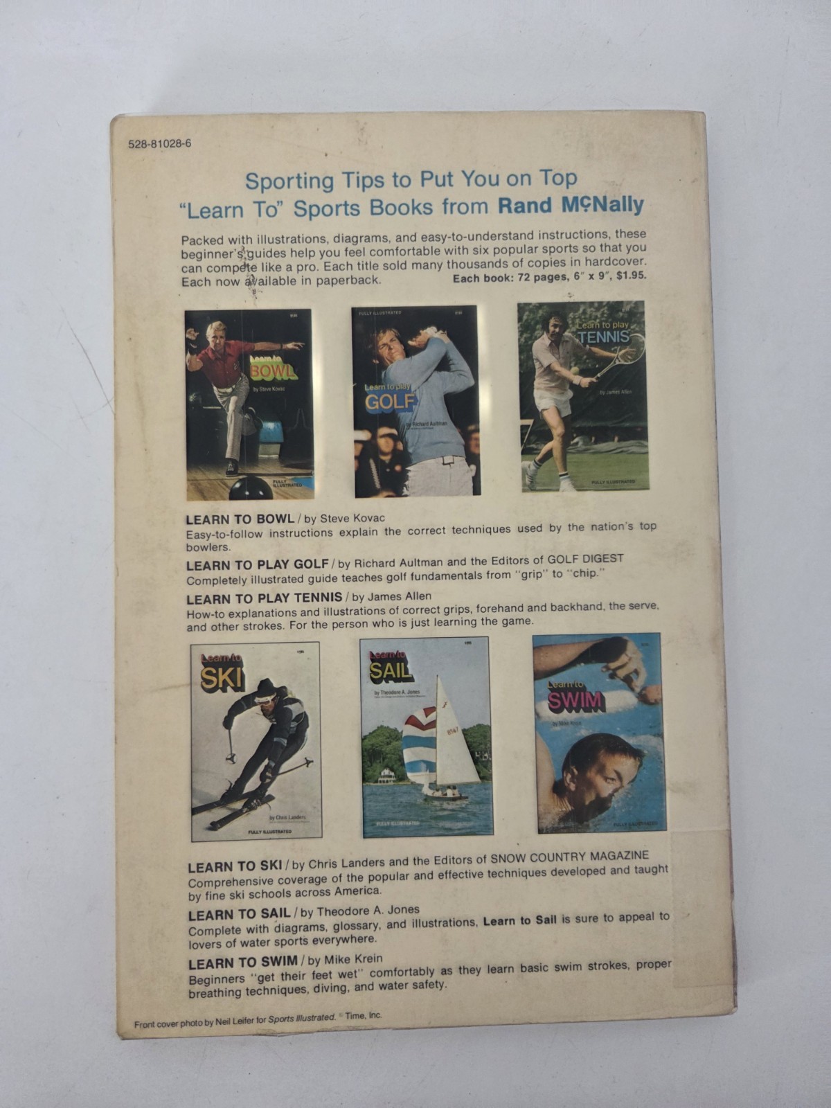 Learn To Swim By Mike Krein Book