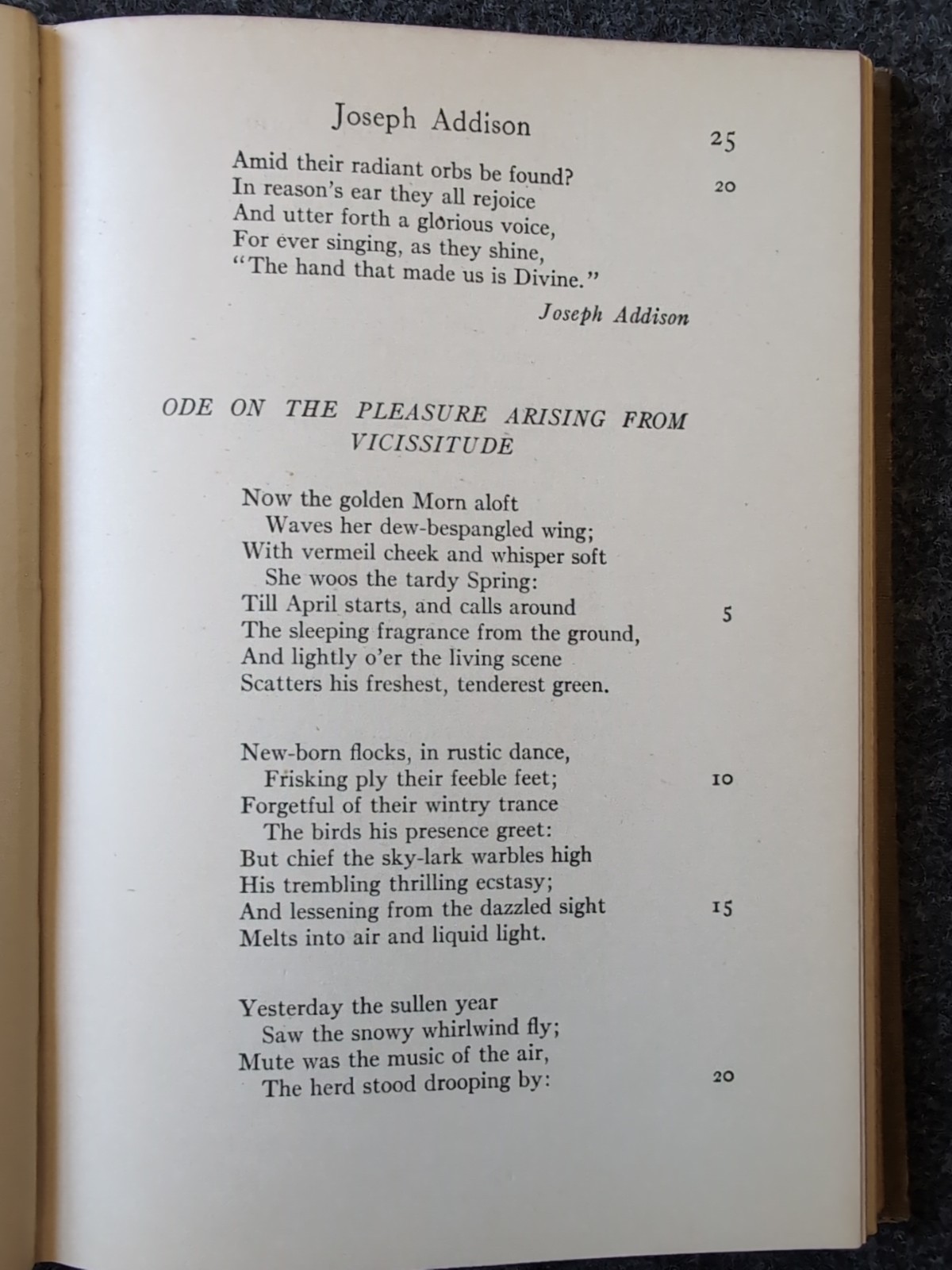 English Lyrics From Dryden To Burns Edited By Croll Hardback 1912