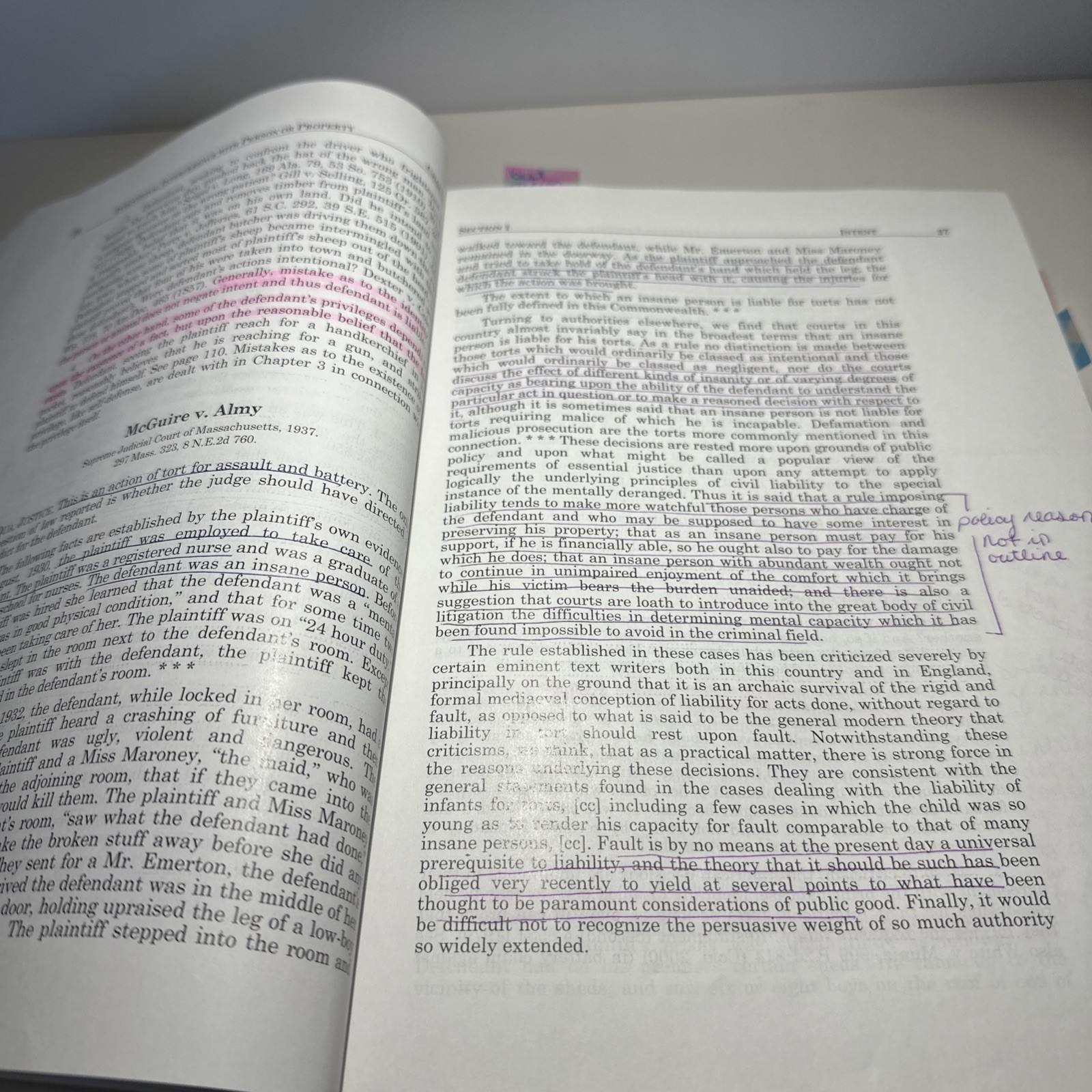 Prosser, Wade, And Schwartz’s Torts, Cases and Materials(13th)!!!HIGHLIGHTED!!!