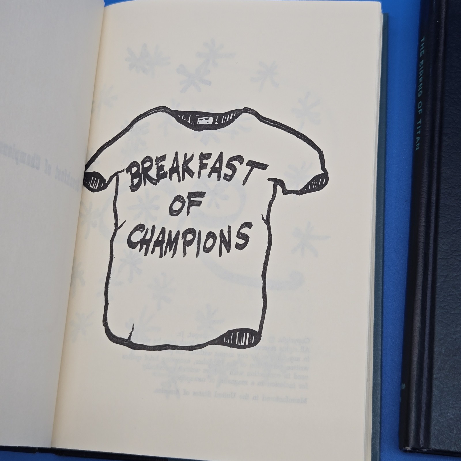 Kurt Vonnegut Jr Lot 3 Delacorte Hardcover Books Slaughterhouse Sirens Breakfast