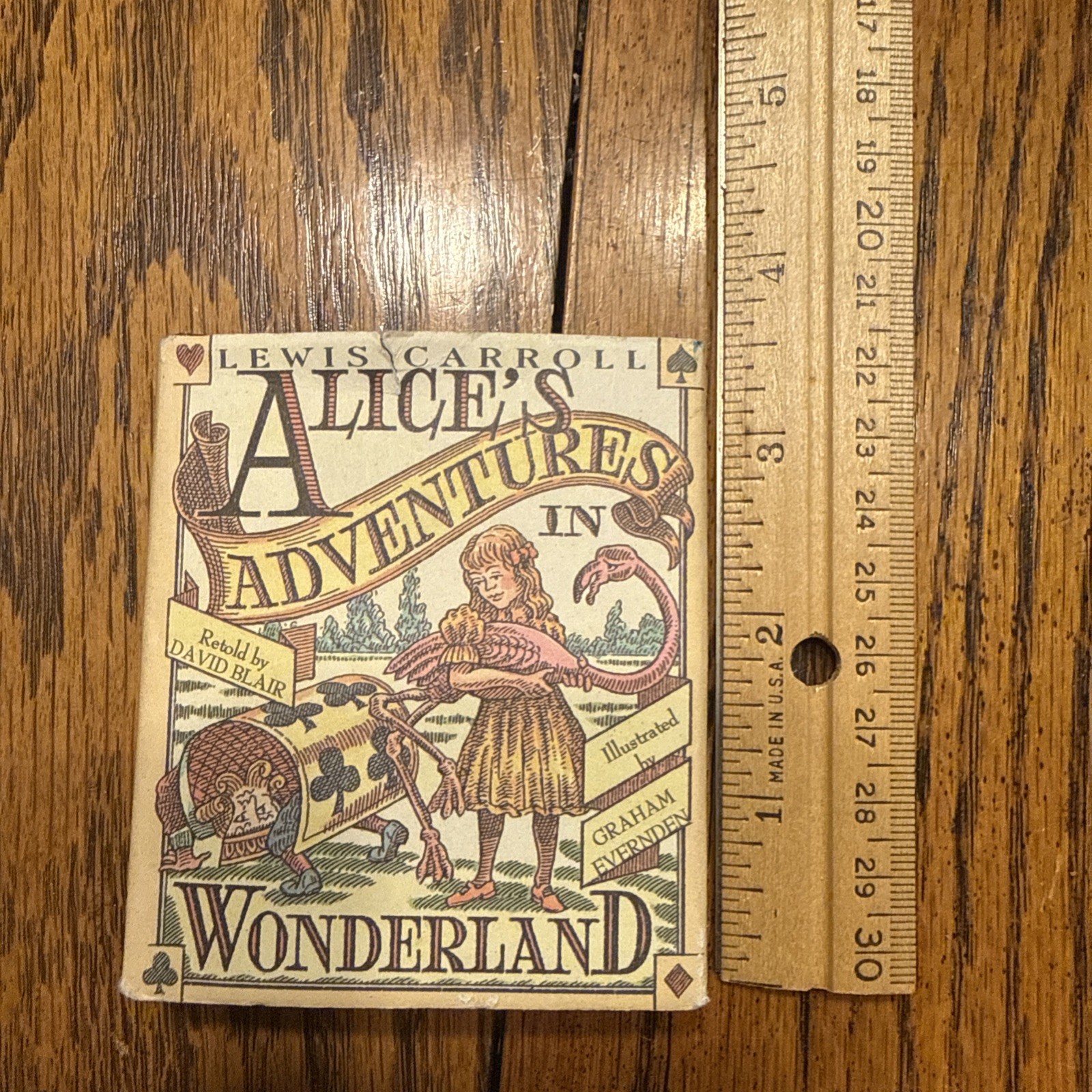 Miniature Alice in Wonderland Running Press Mini Book Lewis Carroll Illustrated