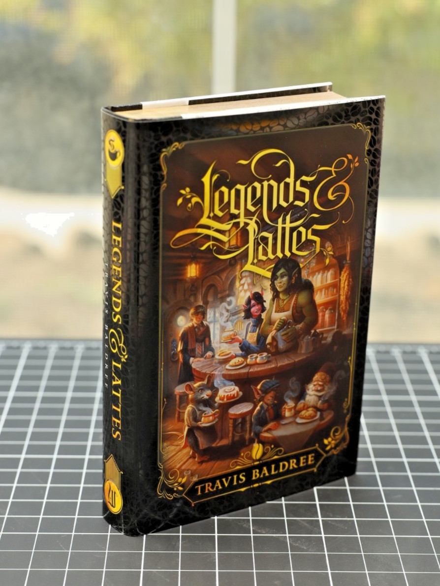 Legends and Lattes Deluxe Signed Edition Kickstarter Wraithmarked