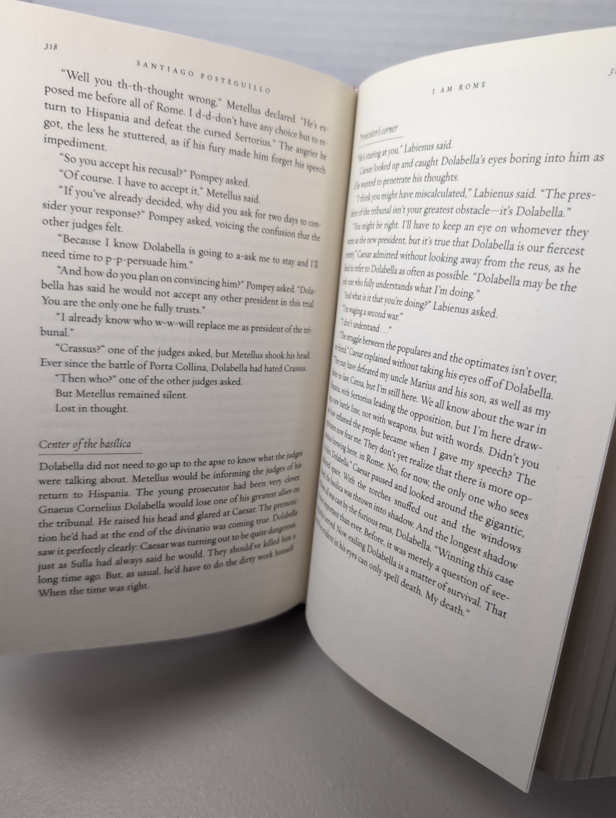 I Am Rome: A Novel of Julius Caesar by Santiago Posteguillo