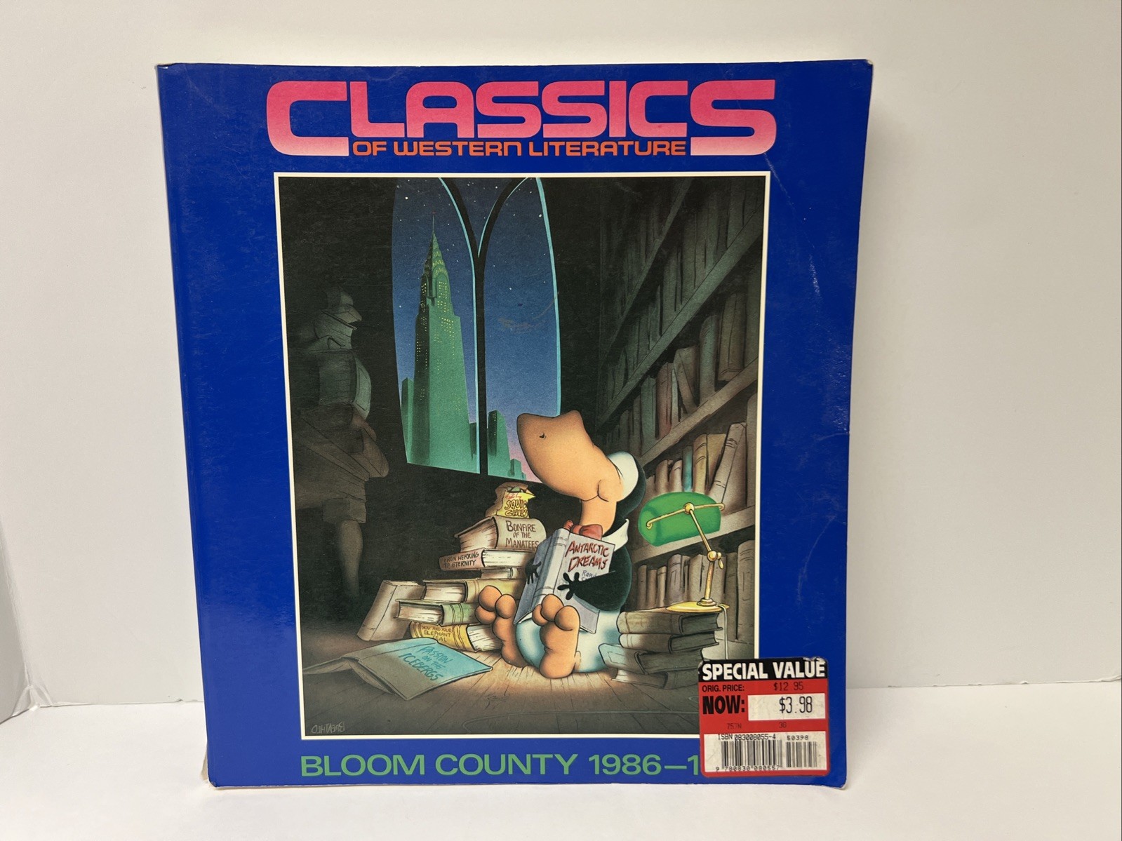 Lot of 4 Bloom County Books by Berke Breathed Comics (Read Description)
