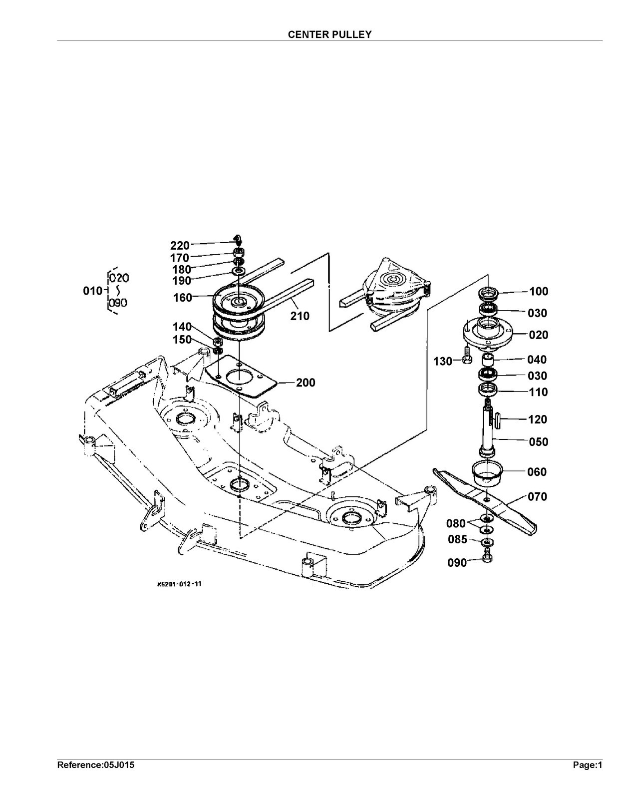 KUBOTA RCK54TG Parts Manual – STEEL SPIRAL BOUND – STRONG COVERS