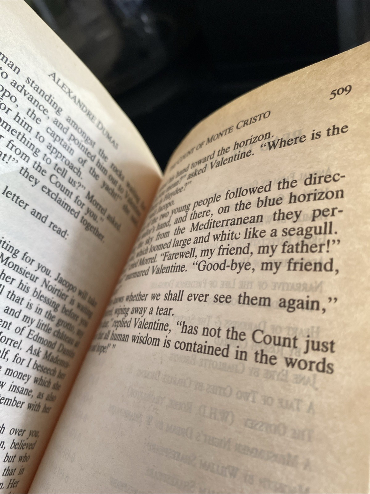 The Count of Monte Cristo, -ABRIDGED- by Alexandre Dumas, 1988 Paperback