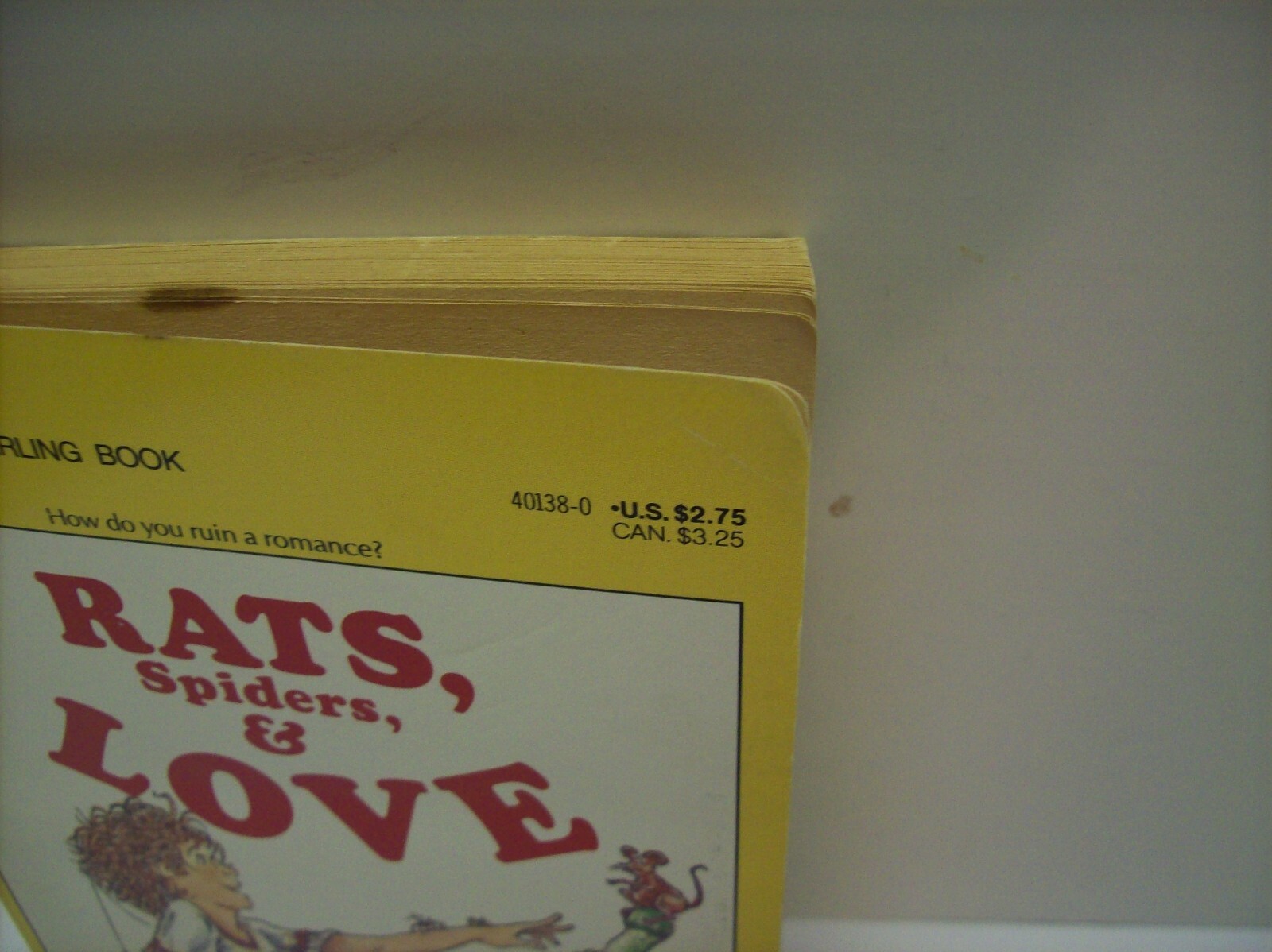 RATS, SPIDERS AND LOVE (signed) Bonnie Pryor – Paperback 116 Pages
