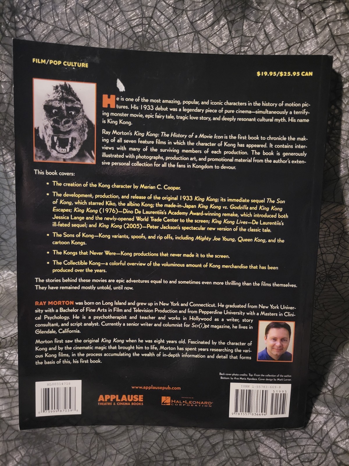 King Kong The History of a Movie Icon Fay Wray 1933 to Peter Jackson 2005 Book