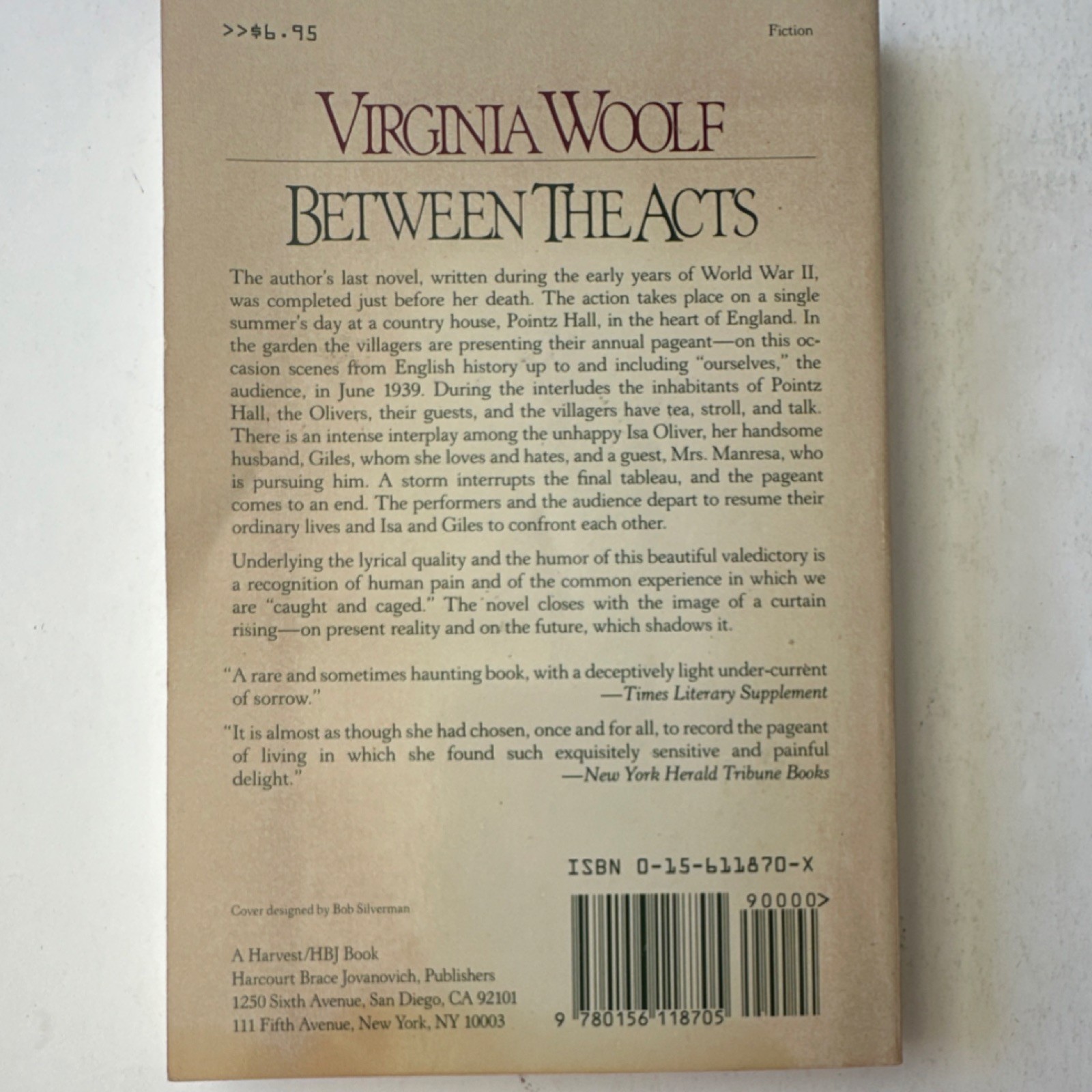 Virginia Woolf Paperback Fiction Set