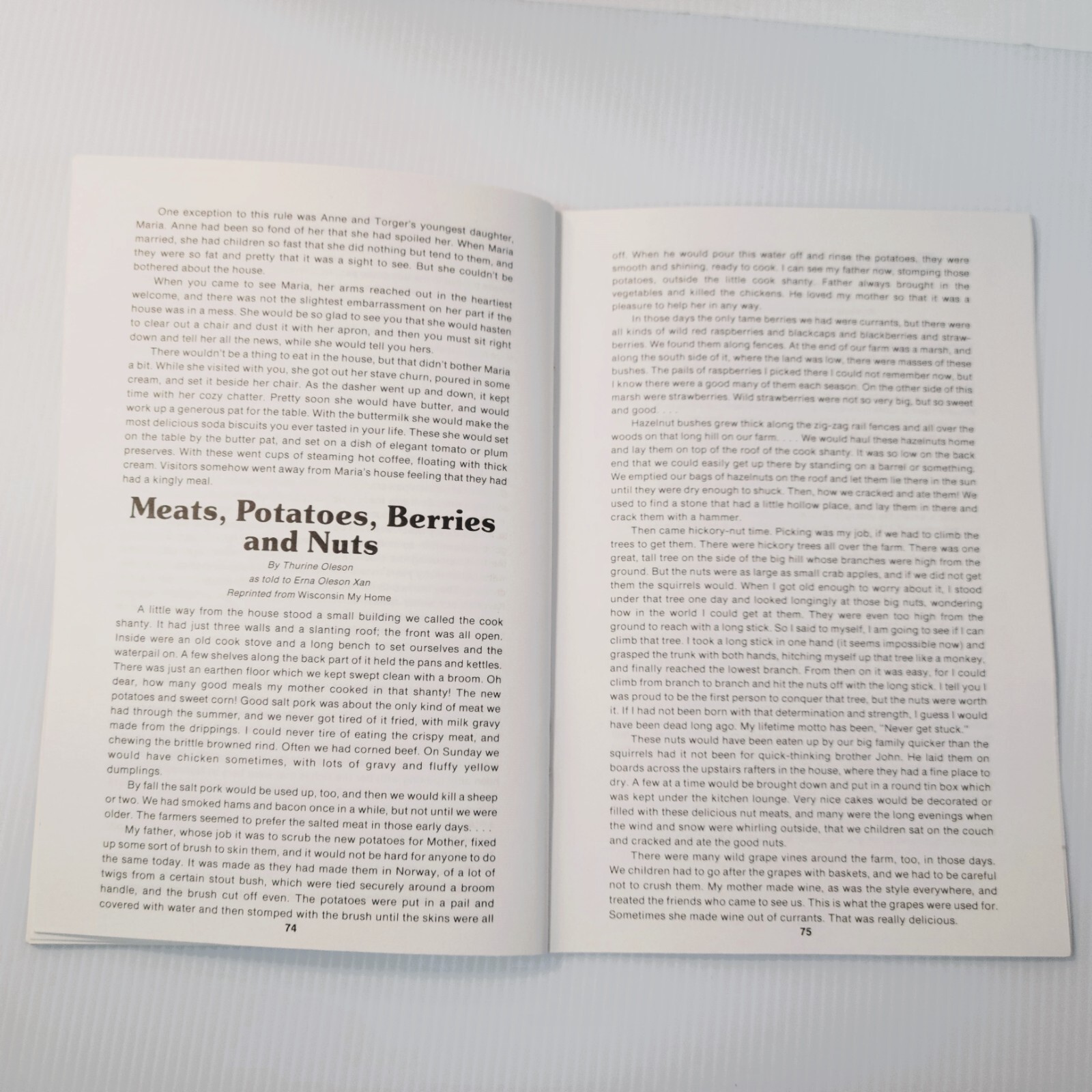 Vintage 1984 Time-Honored Norwegian Recipes Cookbook 88 pages