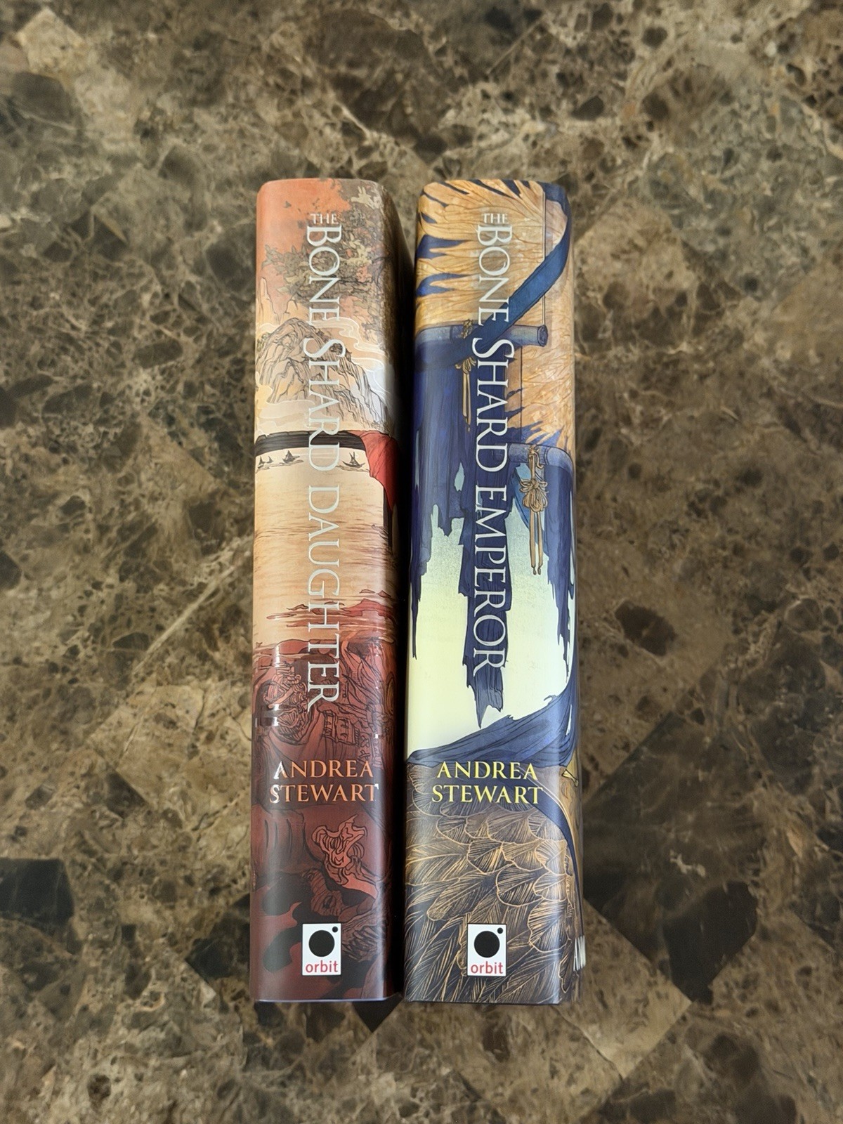 Andrea Stewart Bone Shard Daughter Bone Shard Emperor Broken Binding Hardcover