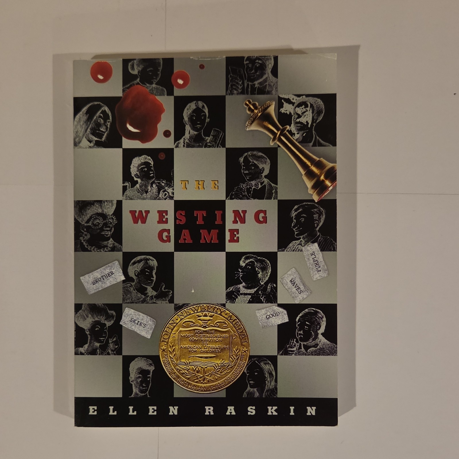 The Westing Game by Ellen Raskin (2003, Paperback) Mystery Ages 9-12 Puffin