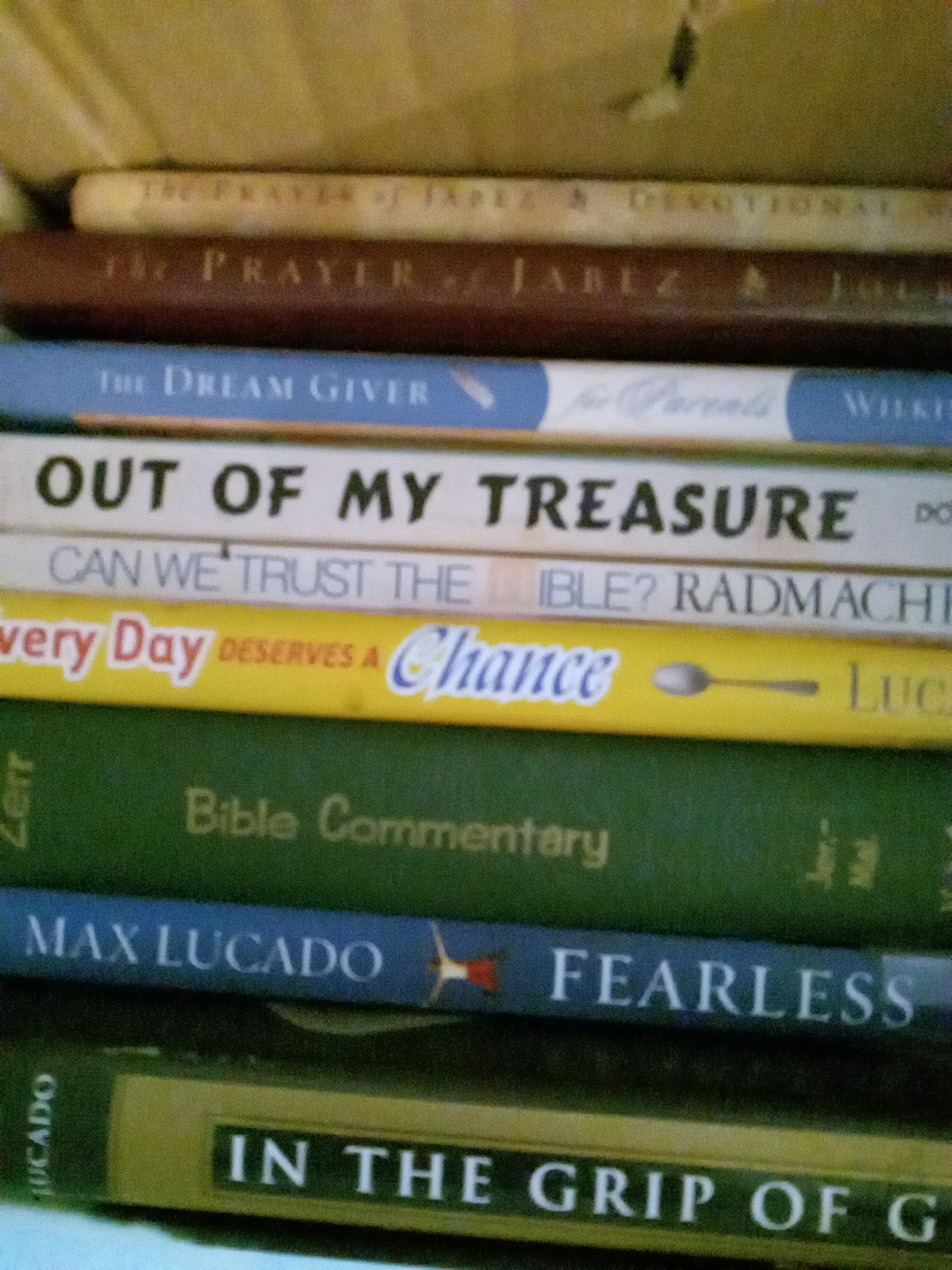 Random Bible Books Book Lot (Box Size 10x9x10.5) May Accept Best Offer