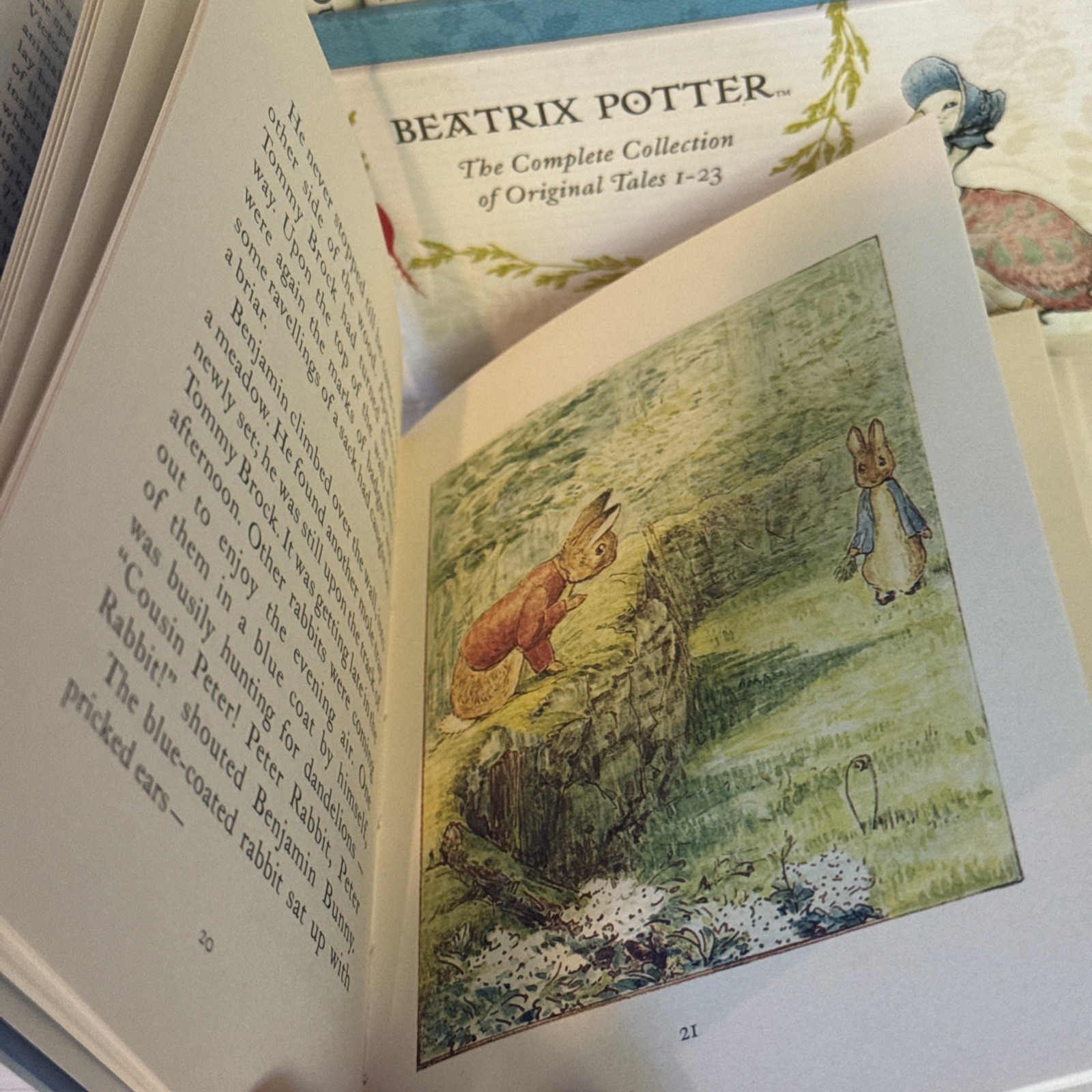 Beatrix Potter World Of Peter Rabbit Tales Complete Collection 1-23 Book Set Box