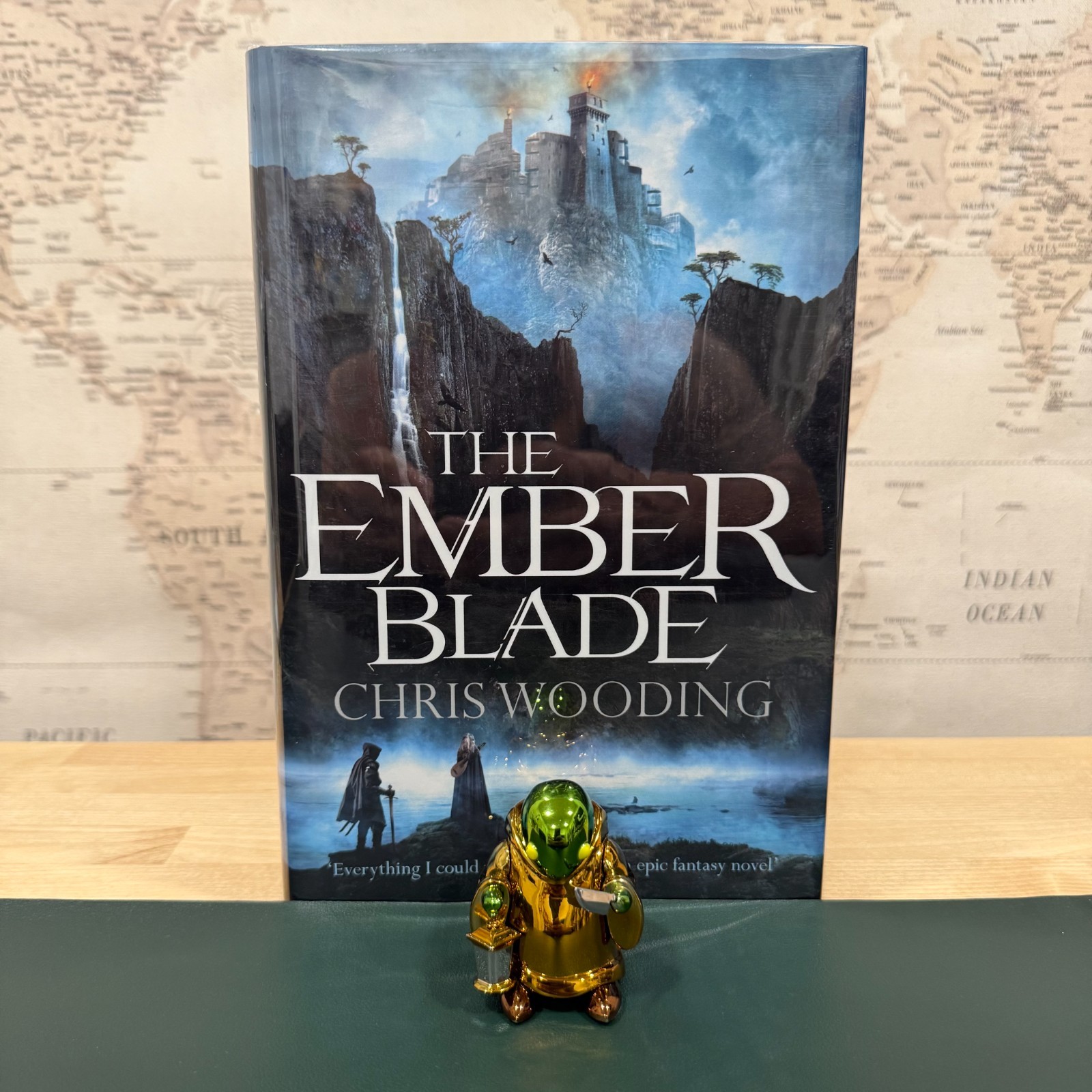 The Ember Blade + The Shadow Casket by Chris Wooding (The Broken Binding SIGNED)