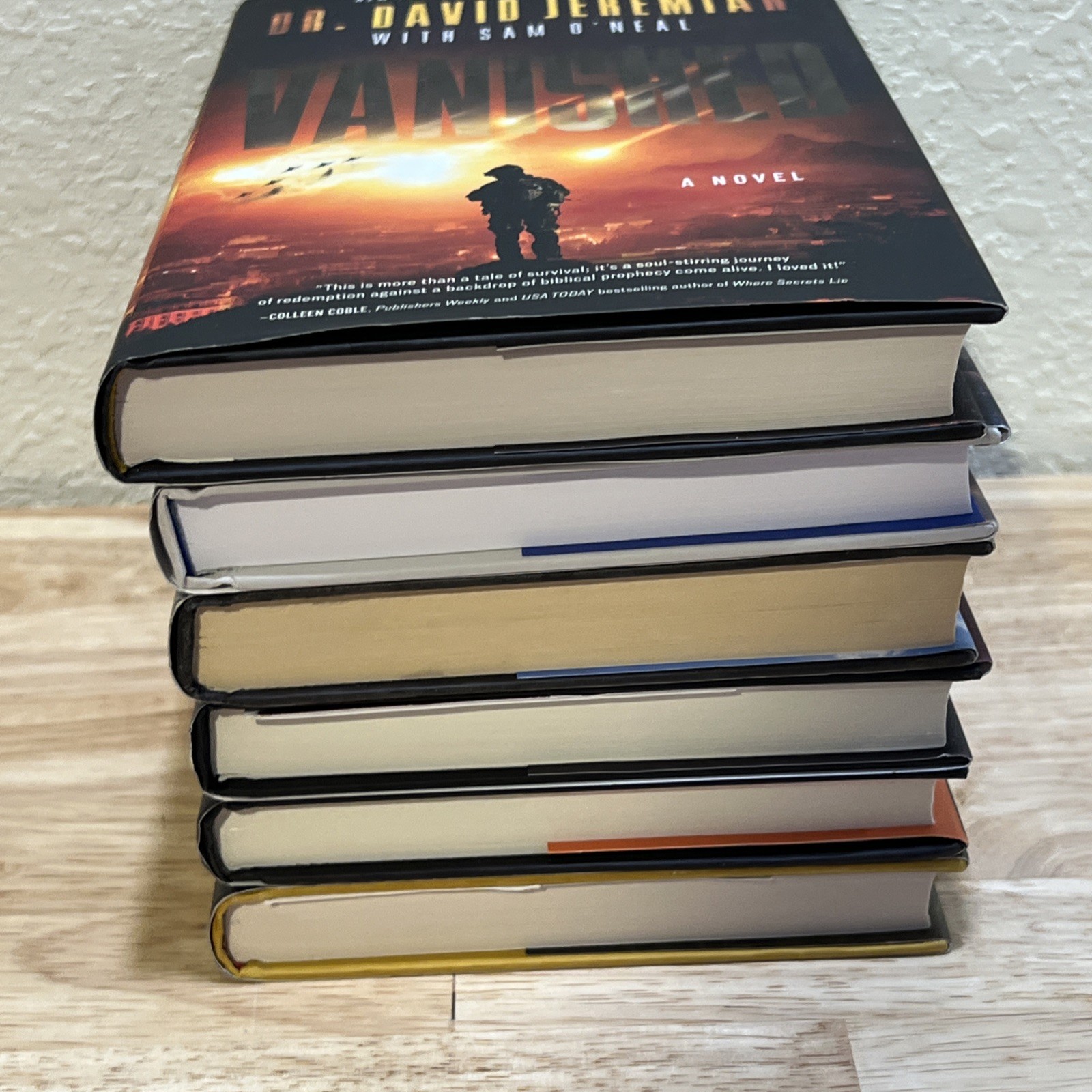 6 Dr. David Jeremiah Hardback Books & 6 Paperback Study Guides