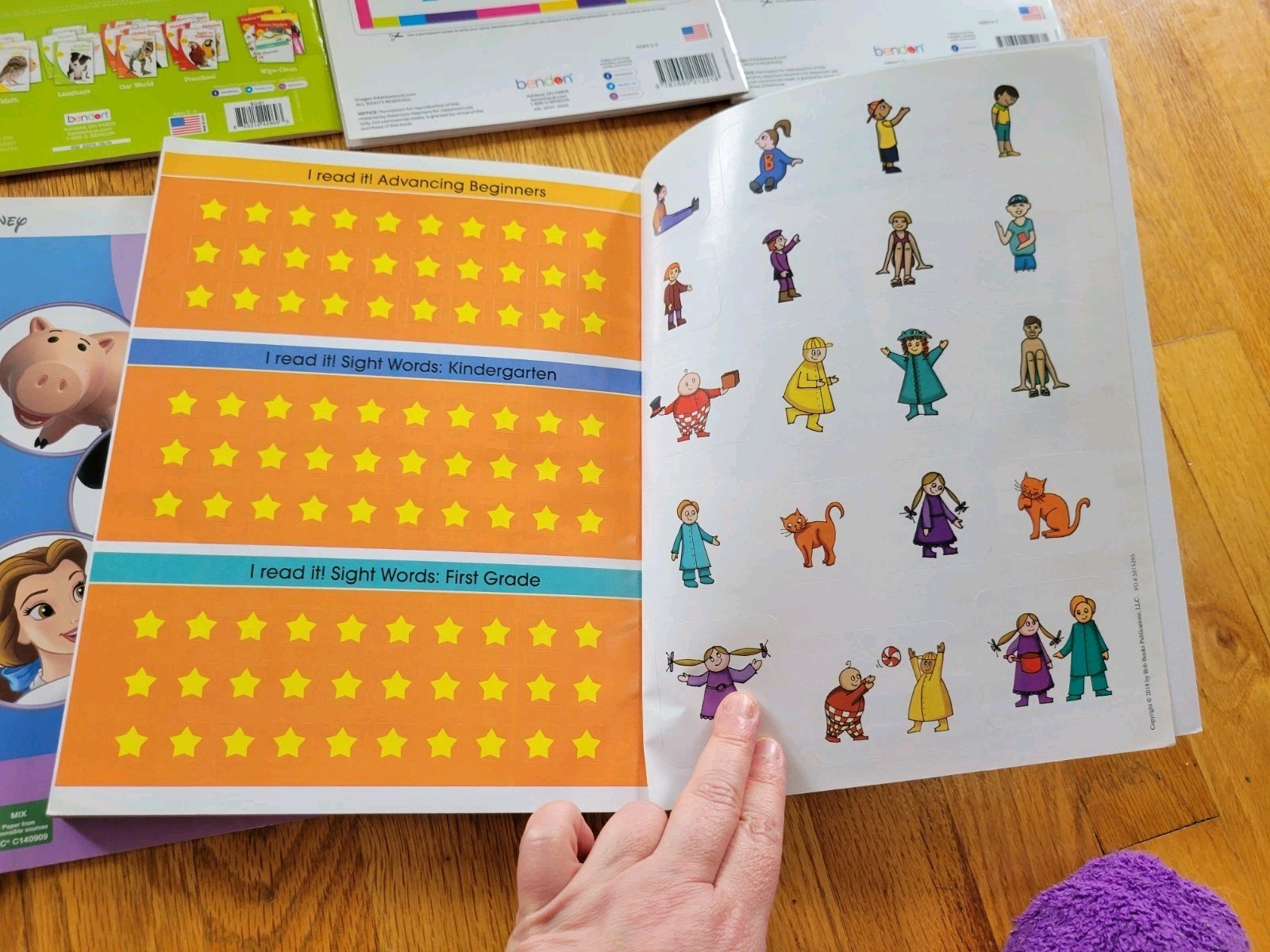 New 7 Learning Workbooks, Phonics, Sounds, Letters, Time&money, Early Reading.