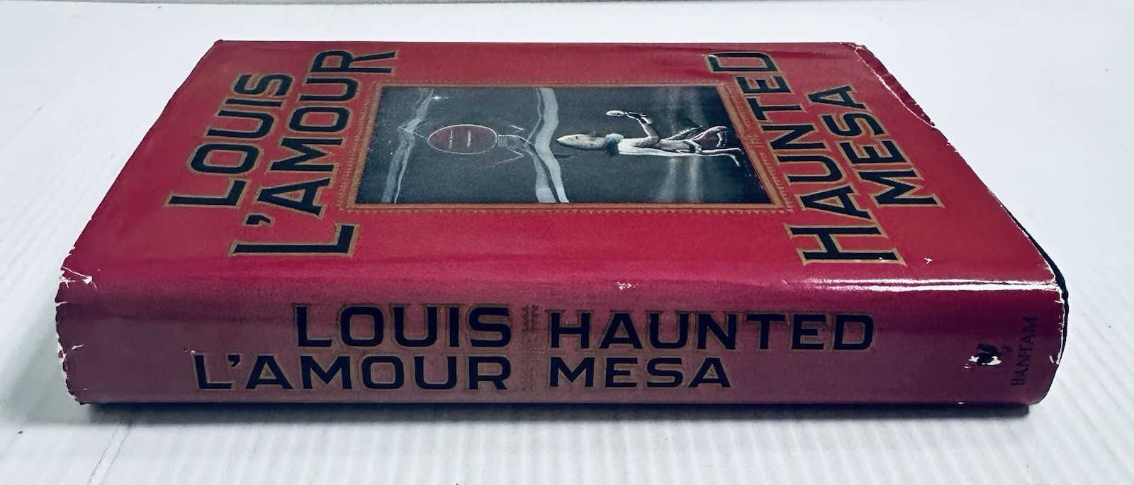 Louis LAmour The Haunted Mesa 1987 First Edition Hardcover Western Adventure