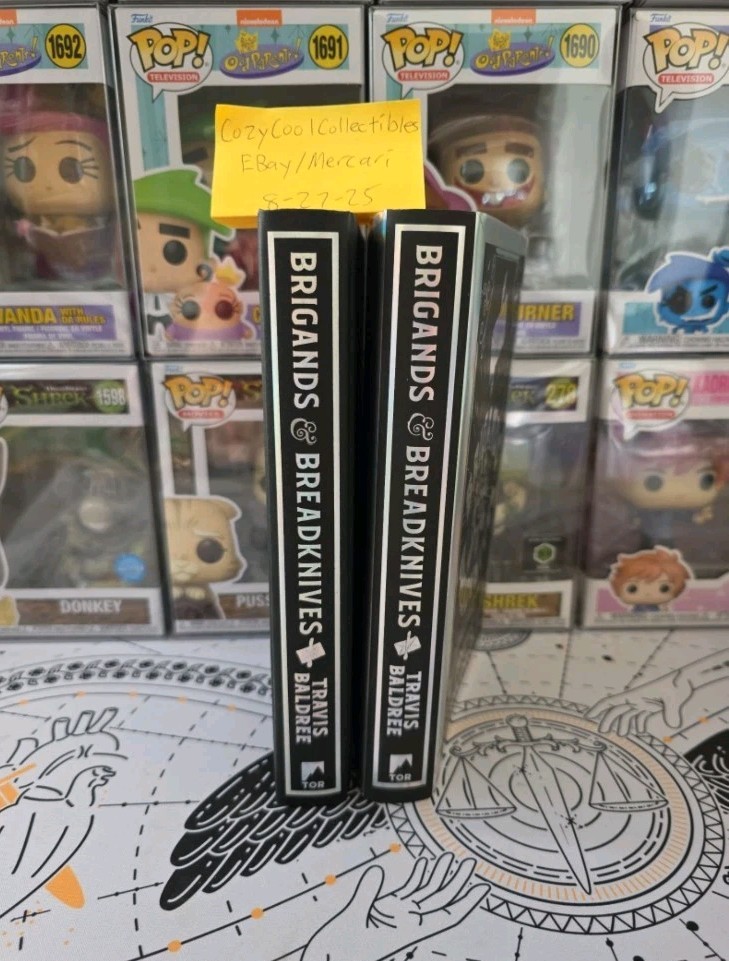 Fairyloot Brigands & Breadknives by Travis Baldree Special Edition SPRAYED EDGES