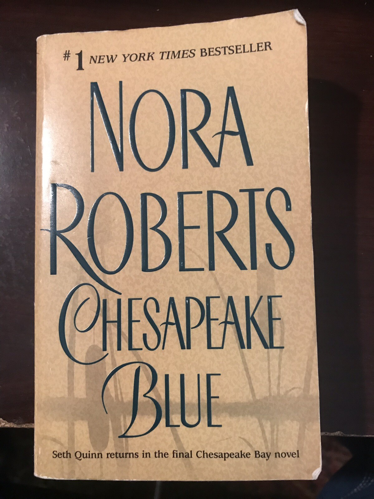 2002 „Chesapeake Blue“ Book by Nora Roberts – Used, 371 Pages, Paperback