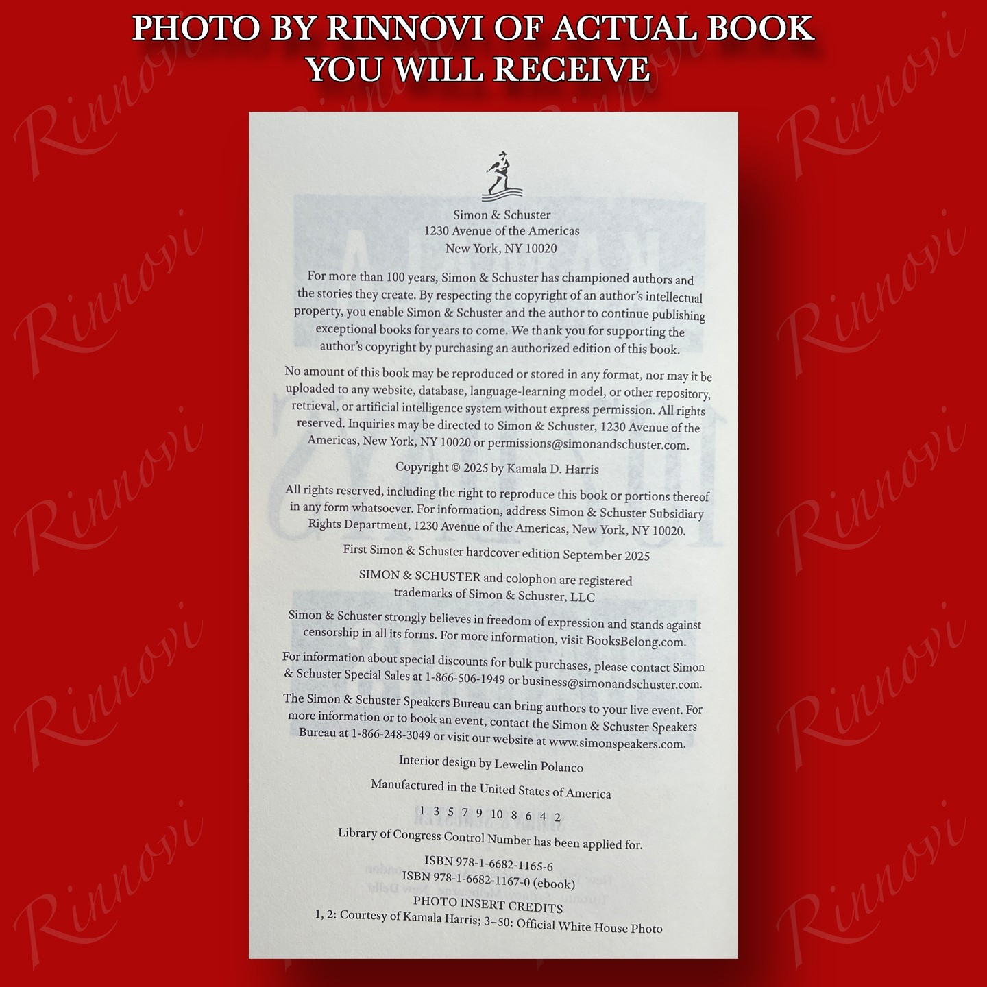107 Days SIGNED Kamala Harris (2025,HC,1st/1st) BRAND NEW