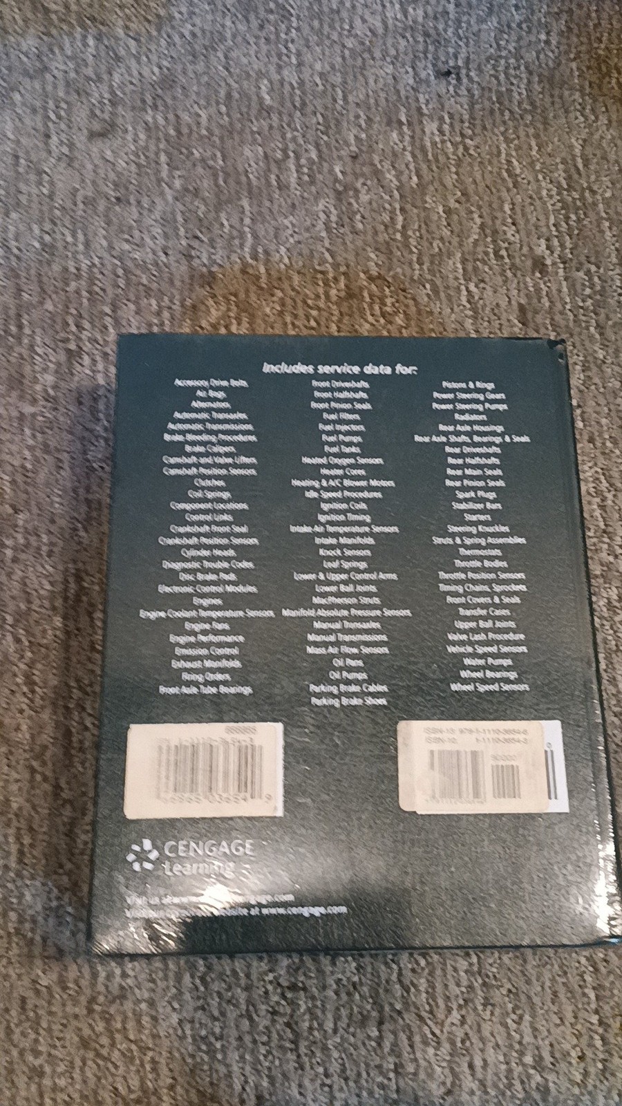 Chilton Chrysler Service Manual 2010 Edition Volume I Cengage (2010) [Sealed]