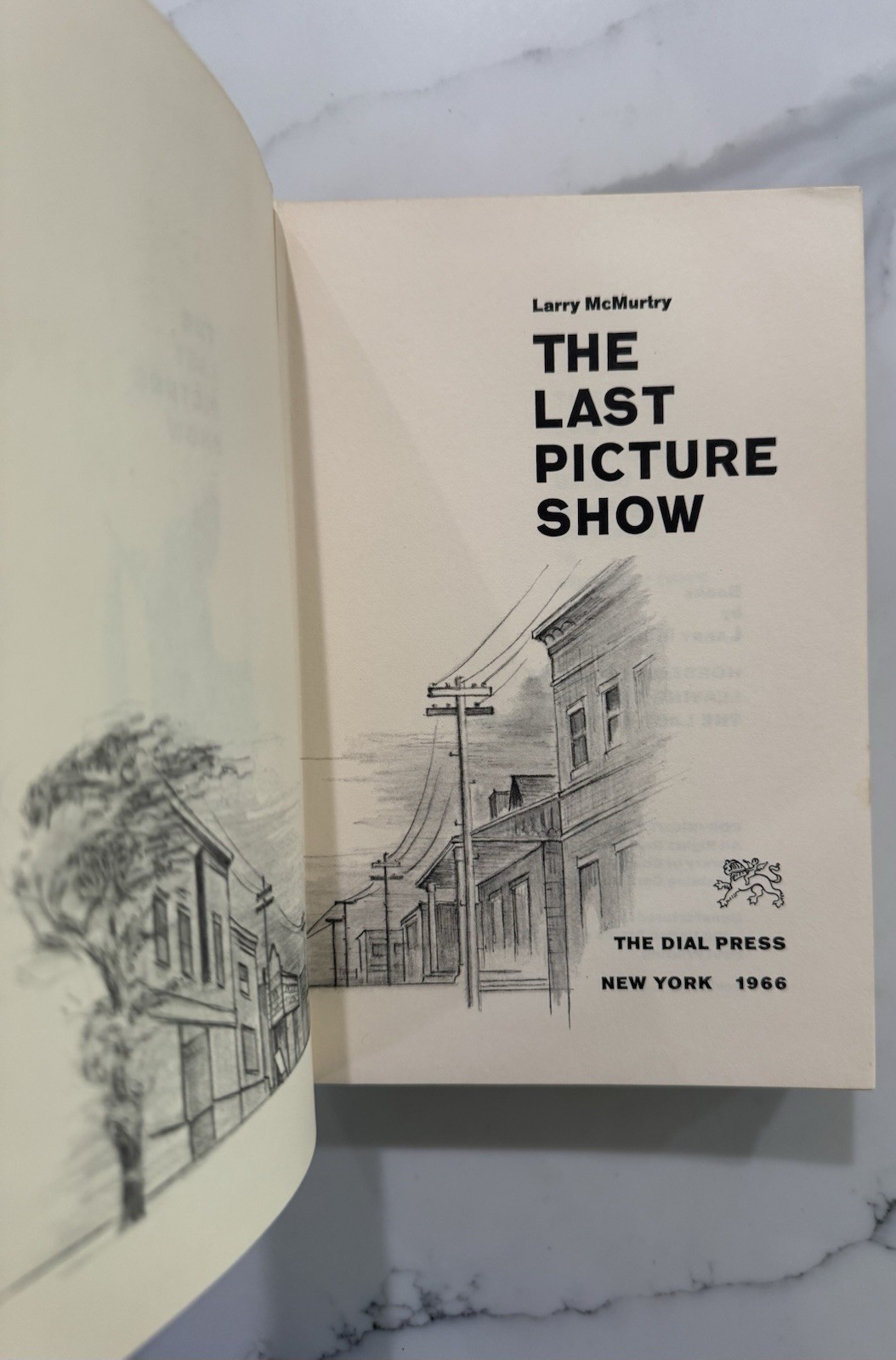 The Last Picture Show by Larry McMurtry (HC, 1st Edition, 1st Printing, 1966)