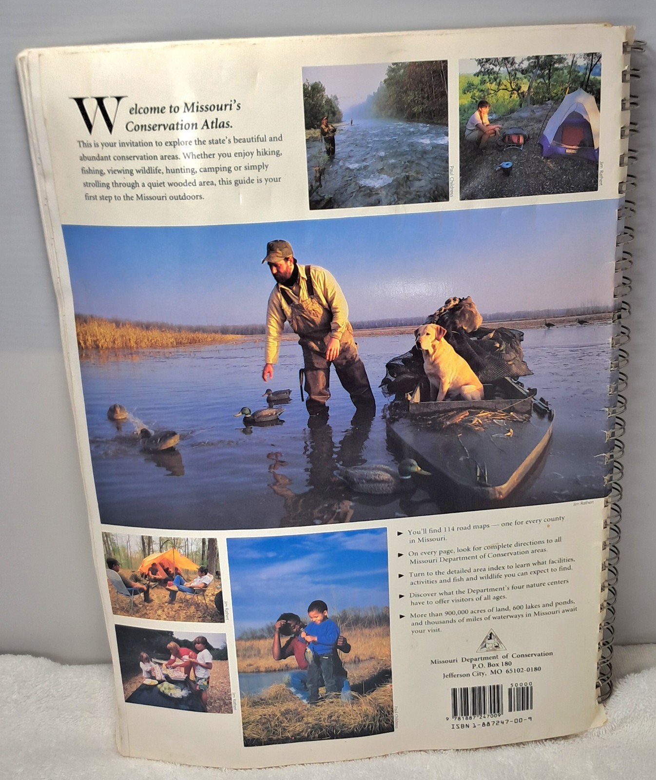 1995 Missouri’s Conservation Atlas A Guide To Exploring Your Conservation Lands