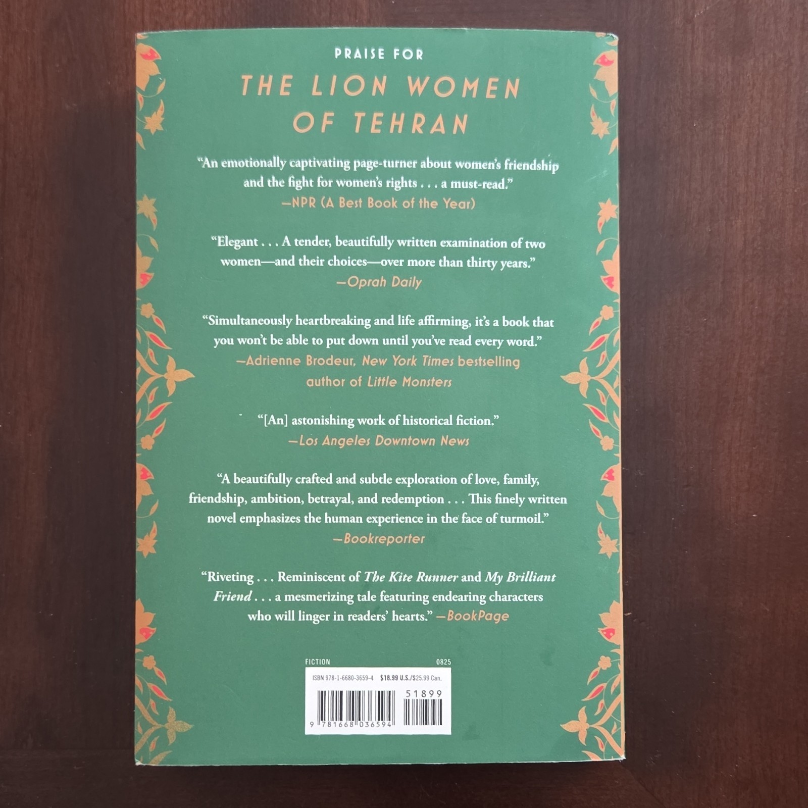 The Lion Women of Tehran : A Novel by Marjan Kamali (Paperback, English)