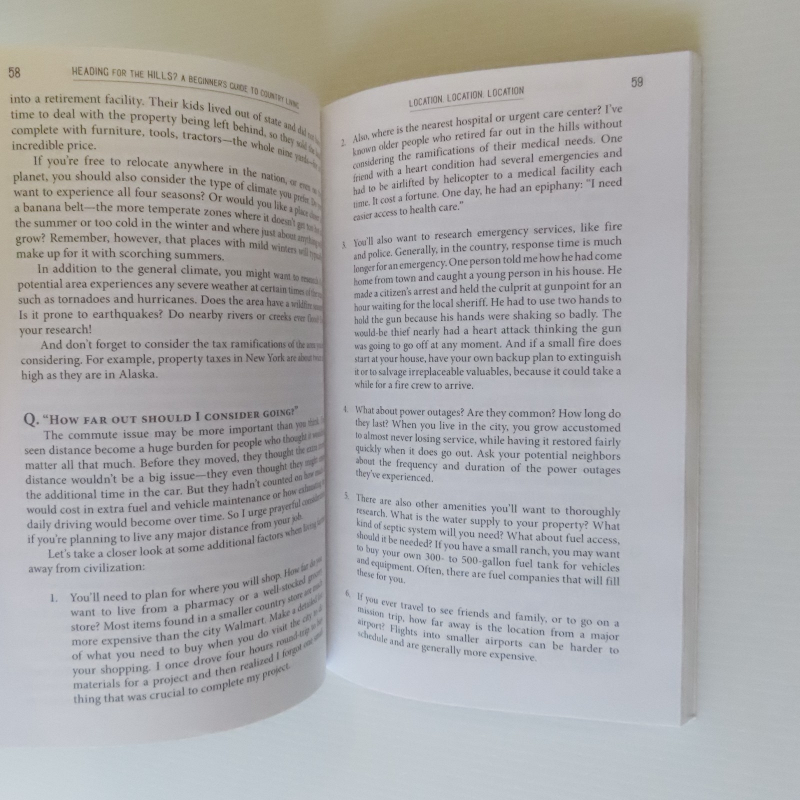 Heading For the Hills: Beginners Guide to Country Living by Doug Batchelor 2019
