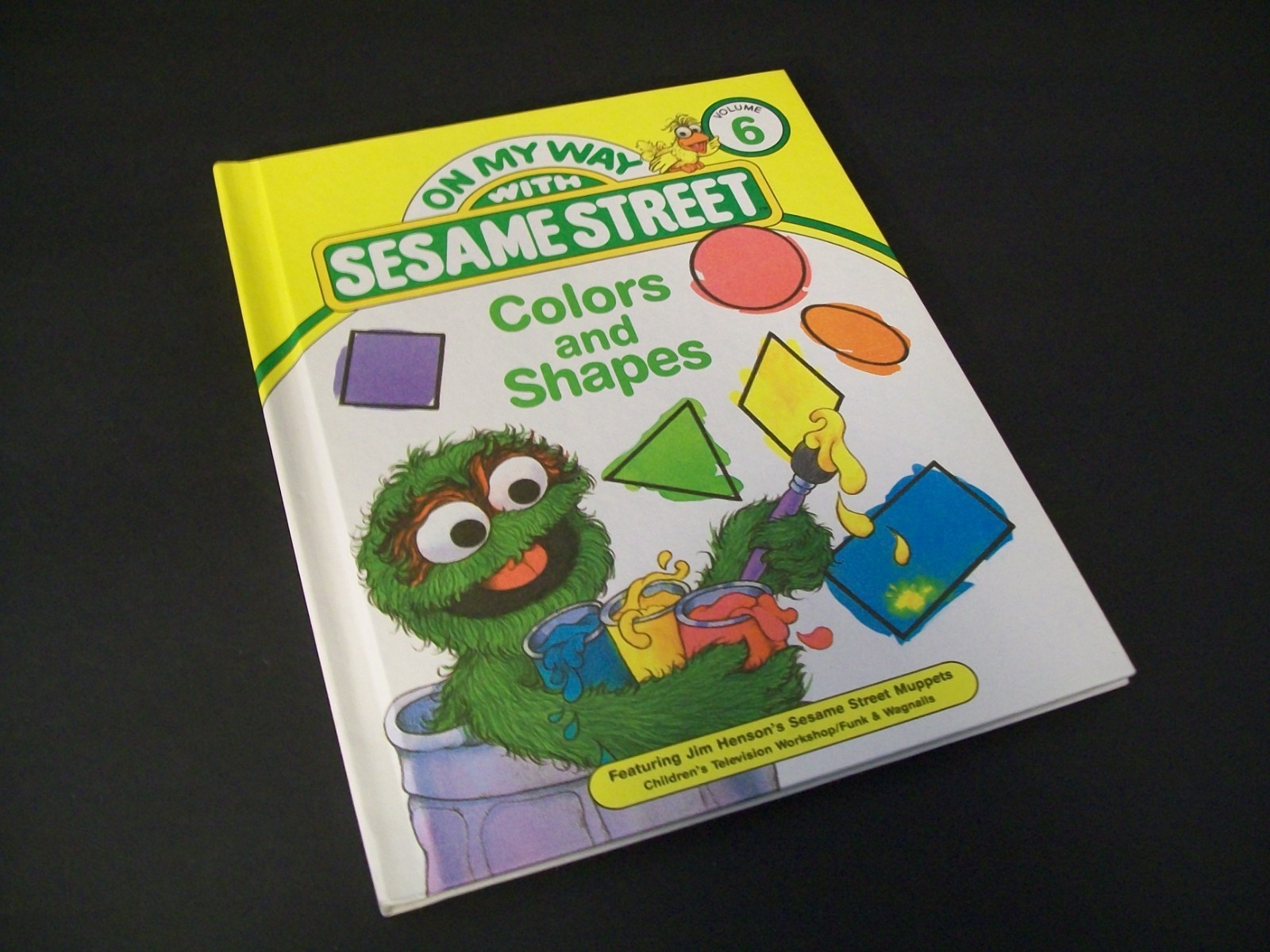 Vintage Sesame Street Books On My Way, Grover, Big Bird 1989 Lot of 6