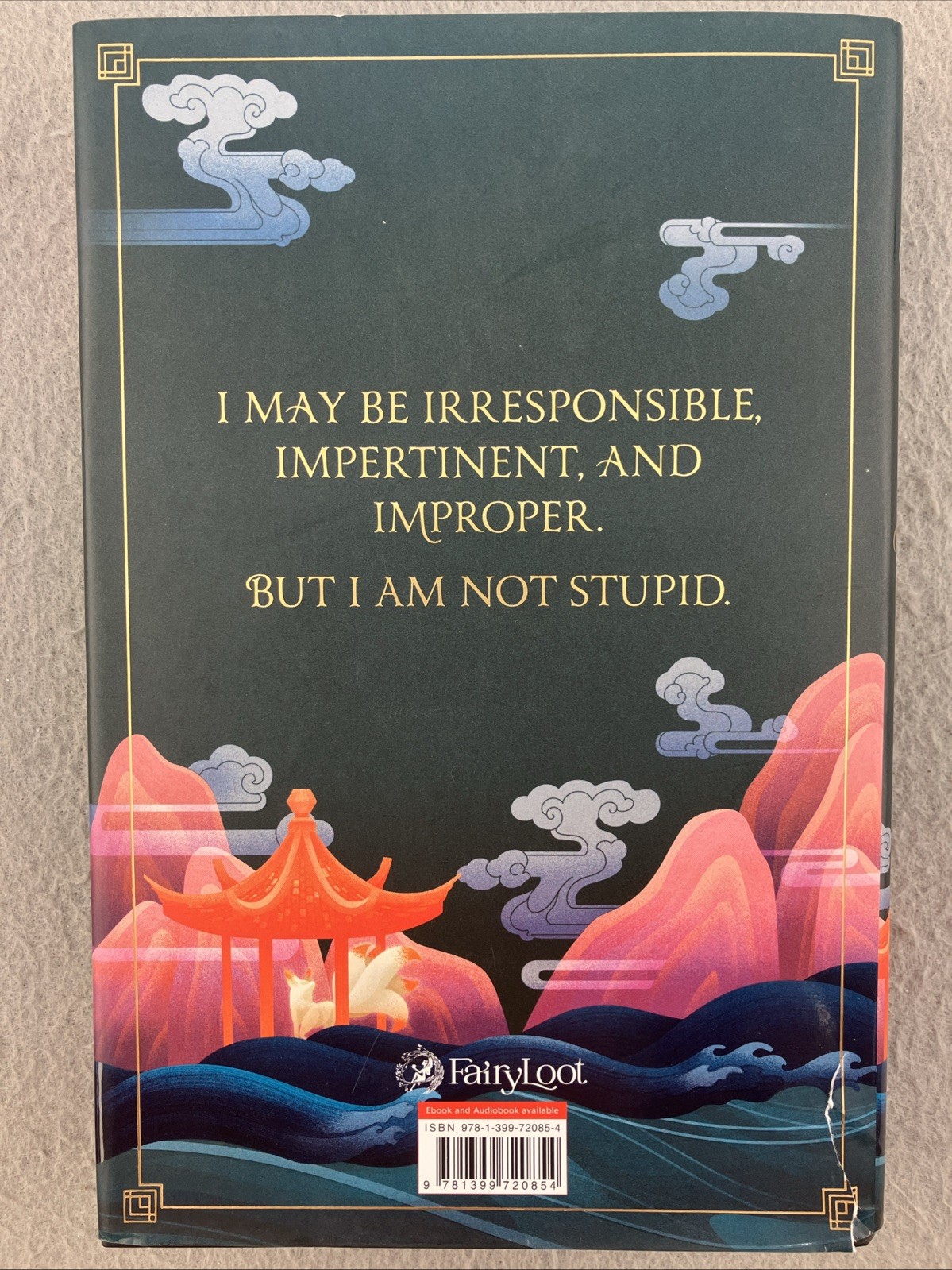 FairyLoot Exclusive Edition Shanghai Immortal A.Y. Chao SPRAYED EDGES Hardcover