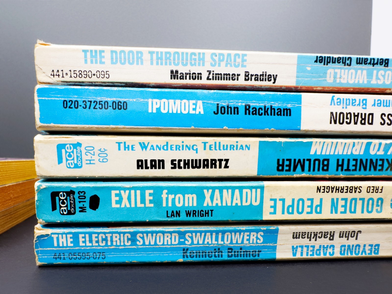Vintage Science Fiction Ace Double Paperback Lot 8 Books 13 Stories PBO Firsts