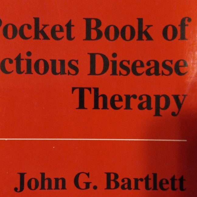 Pocket Book of Infectious Disease Therapy John G. Bartlett PB (1993) Illus