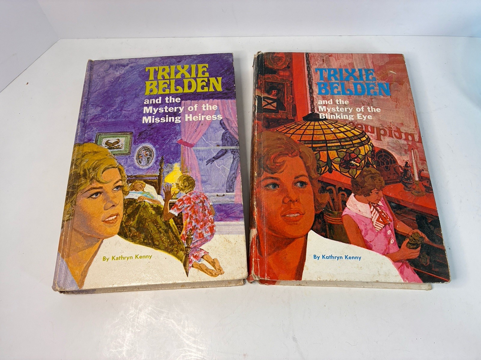 Whitman Trixie Belden books FREE SHIP Vintage Lot 4 HC and Paperback