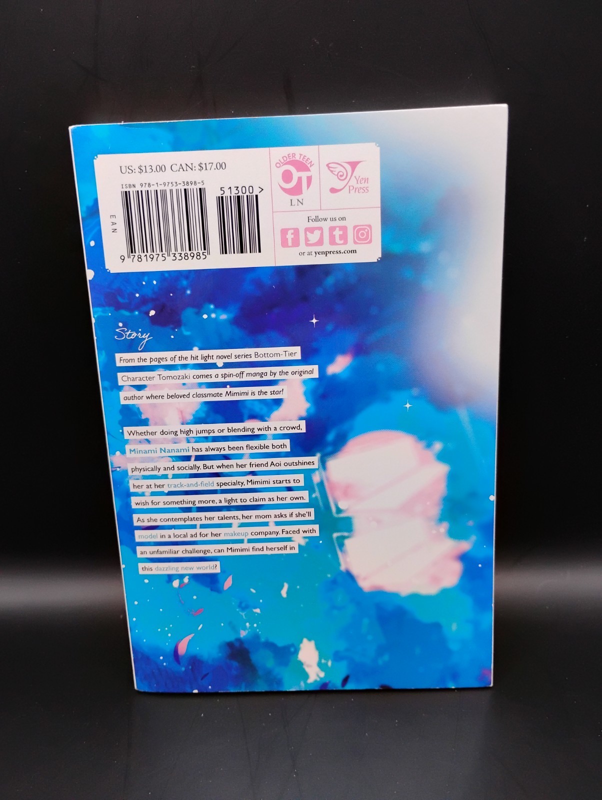 Bottom Tier Character Tomozaki Light Novel Vol. 1-10 + 6.5 + 8.5 English + manga