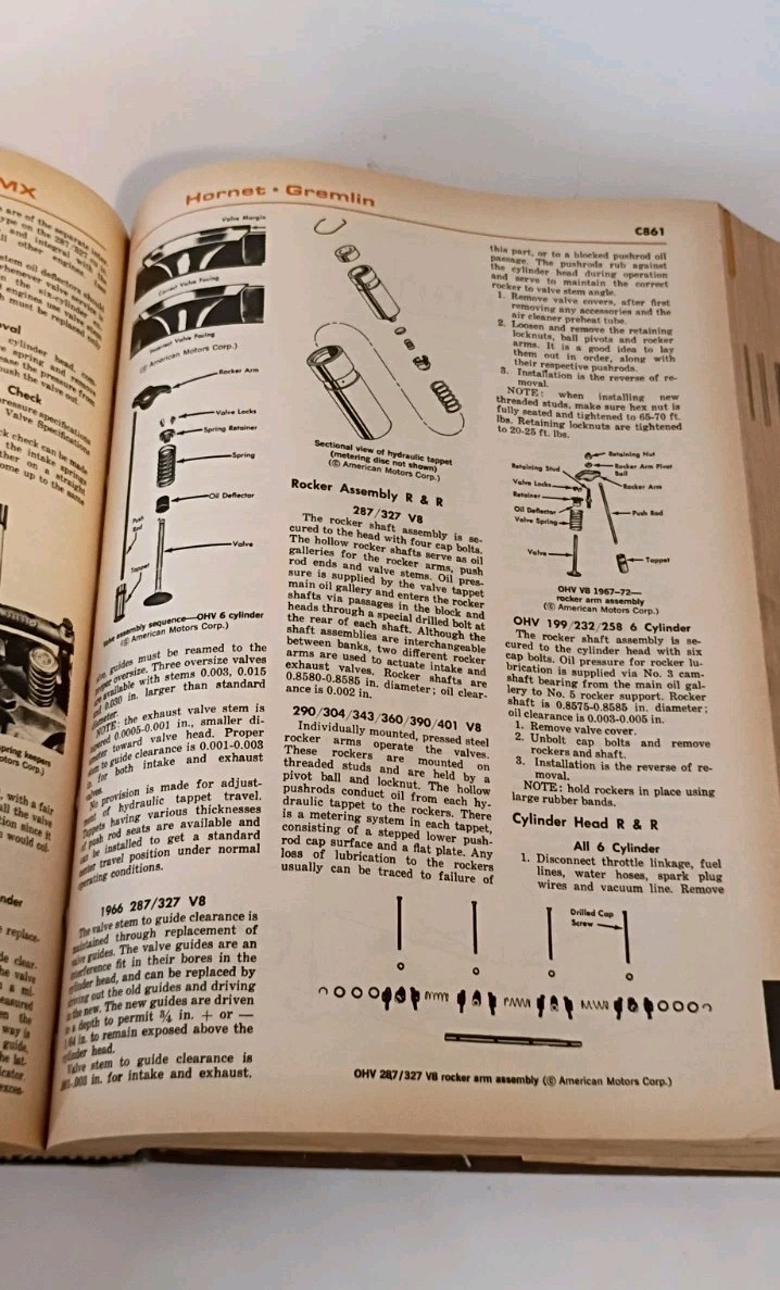 Chilton’s Auto Repair Manual Book; American Cars from 1966 to 1973