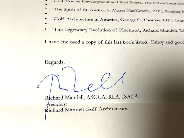 The Legendary Evolution of Pinehurst: Home of American Golf (Signed by Author)