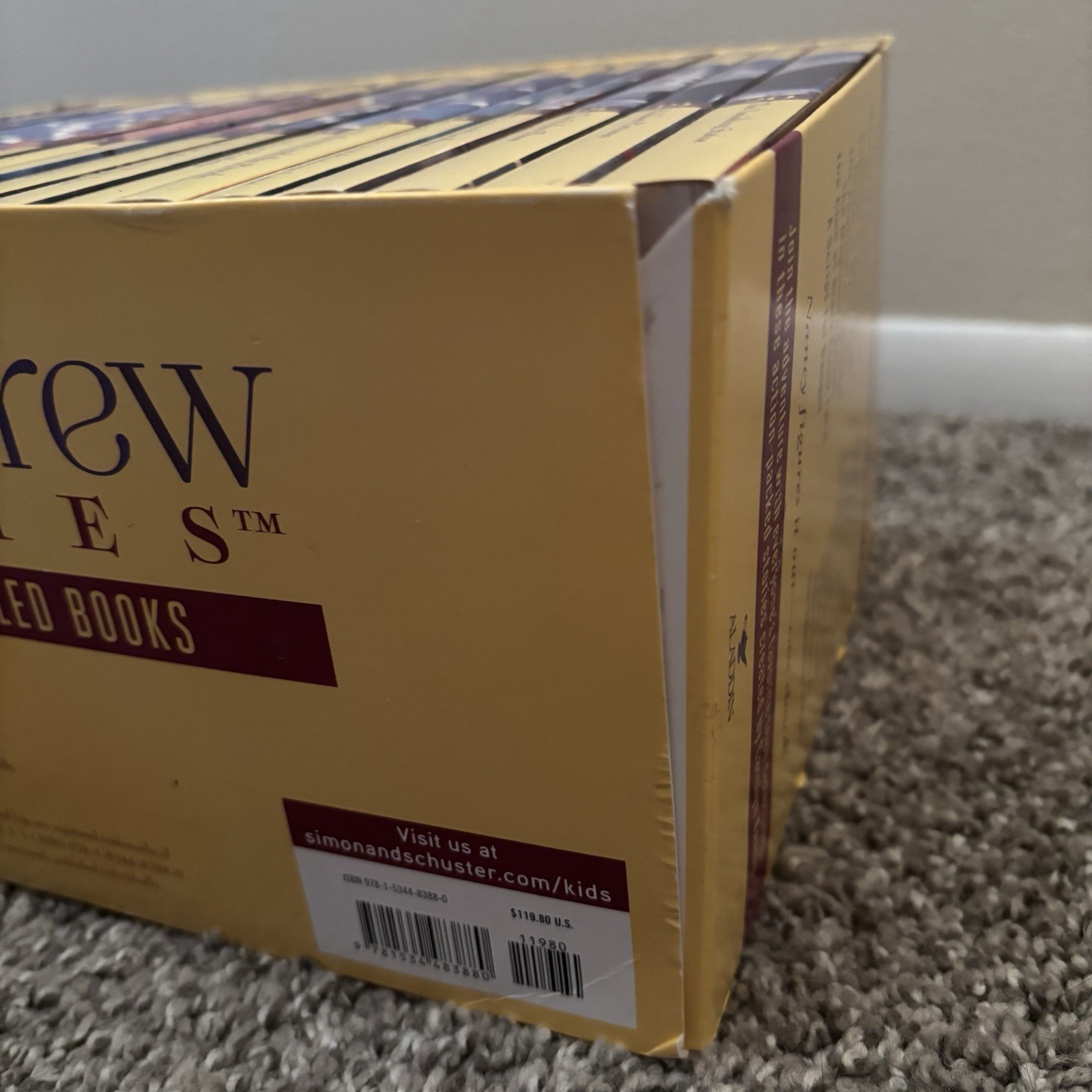 Nancy Drew Diaries Complete Box Set #1-20 Paperback Carolyn Keene