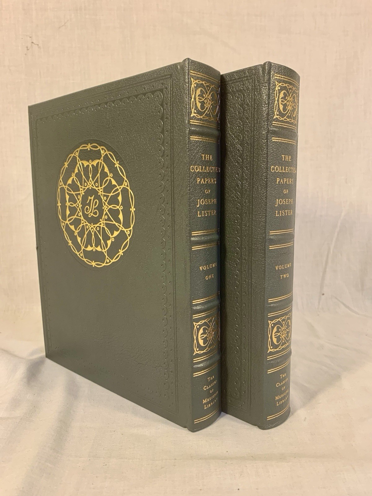 2 Vol COLLECTED PAPERS OF JOSEPH BARON LISTER Classic of Medicine 1979 Near Mint