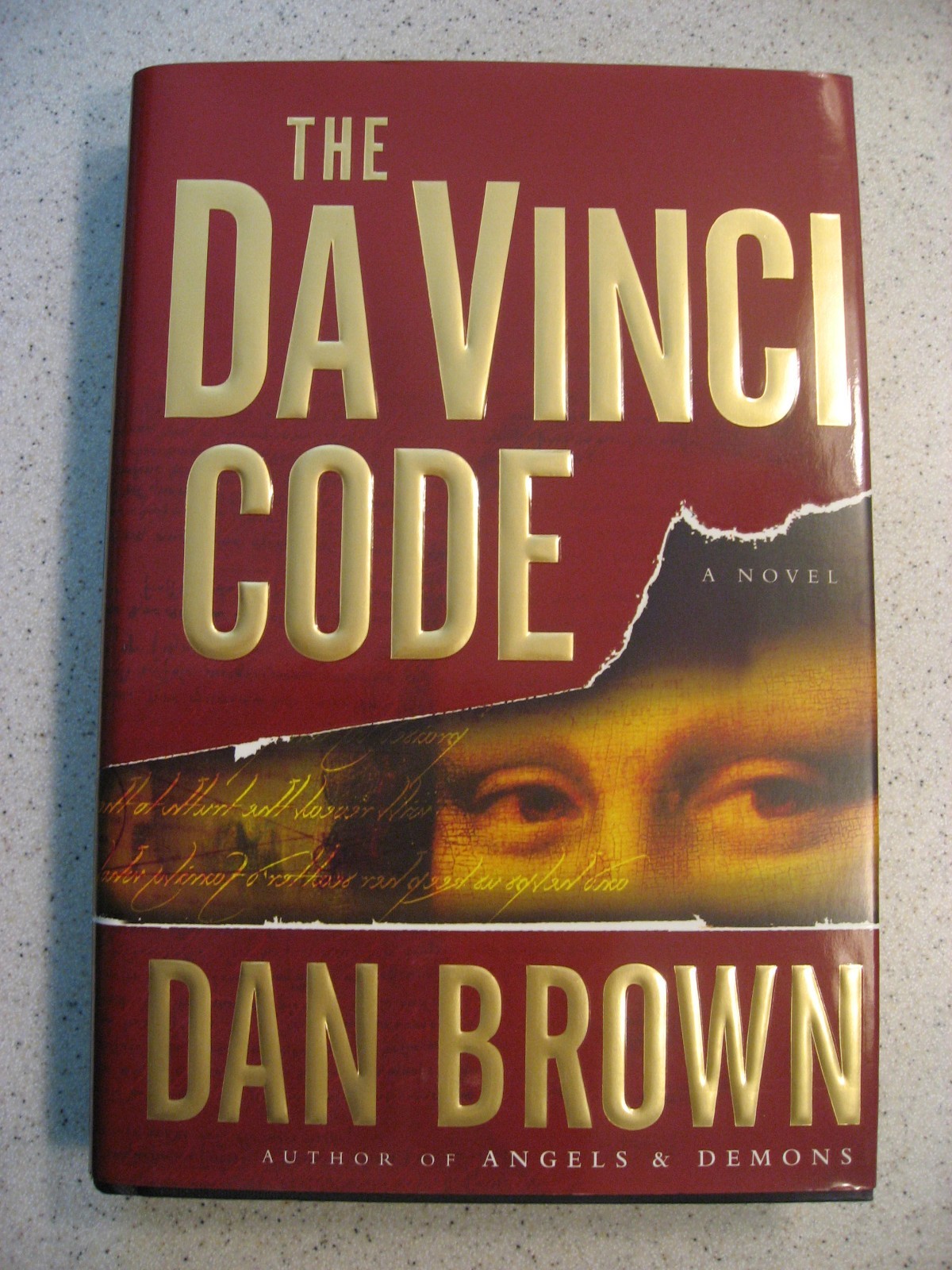 The Da Vinci Code by Dan Brown Hardcover Doubleday 2nd Printing April 2003