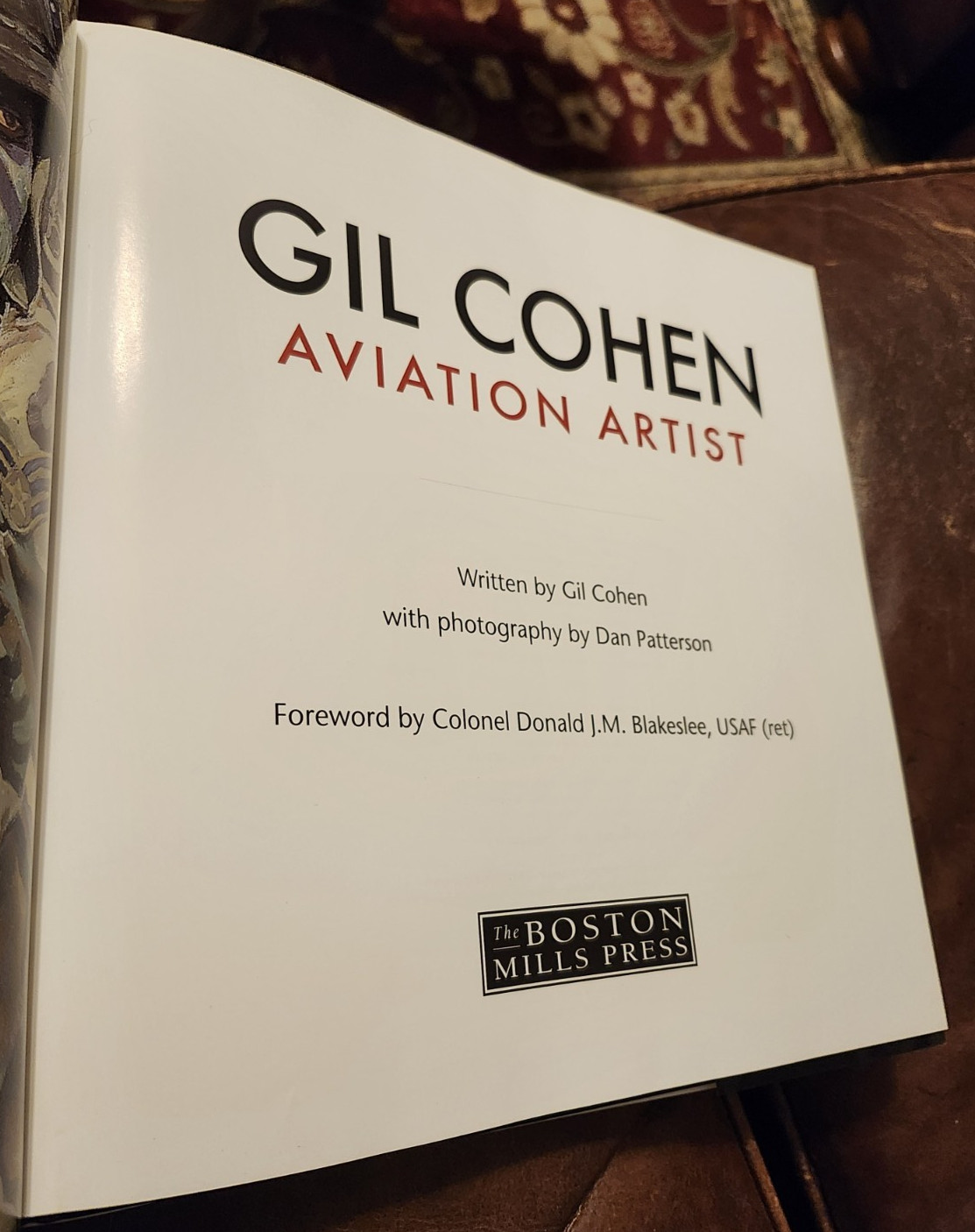Gil Cohen, Aviation Artist, 1st, 2009, HBDJ, Color Illustrations, Nice!