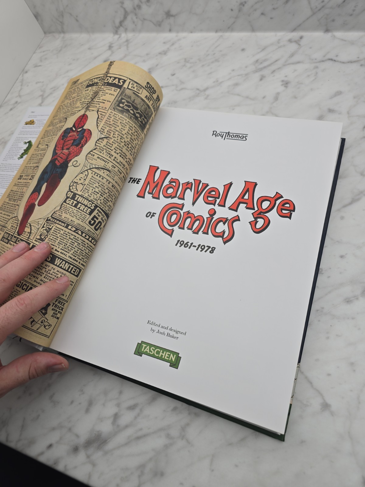 The Marvel Age of Comics 1961-1978 Roy Thomas (2017 Hardcover) TASCHEN