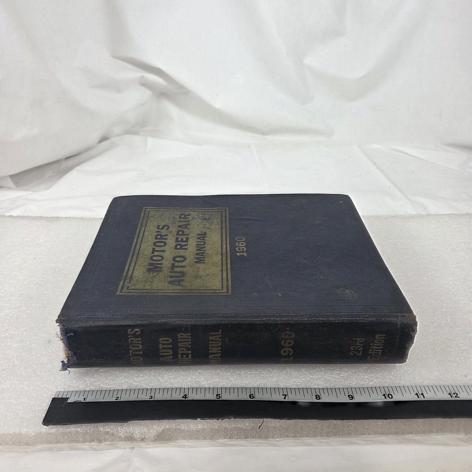 Vintage 1960 Motor’s Auto Repair Manual 23rd Edition Hardcover Car Repair Guide