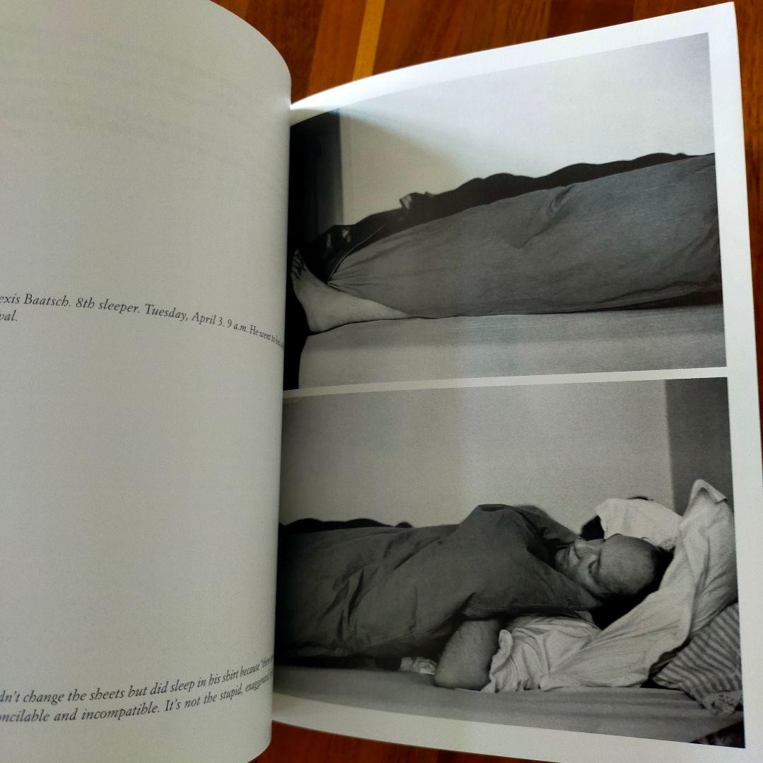 Sophie Calle Sleep Record 27 Guests Monochrome Book 20x14cm 1979