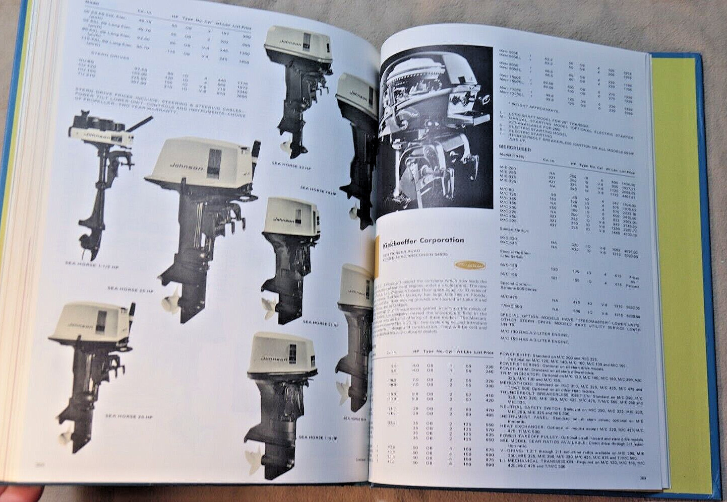 1969 BUC BOAT BUYERS ANNUAL HC/DJ NEAR FINE/VG- 383 Pages