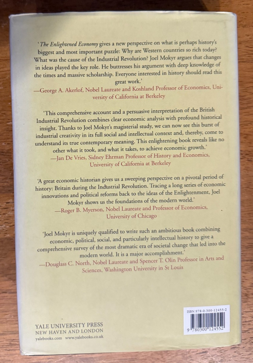 The Enlightened Economy : An Economic History of Britain, 1700-1850