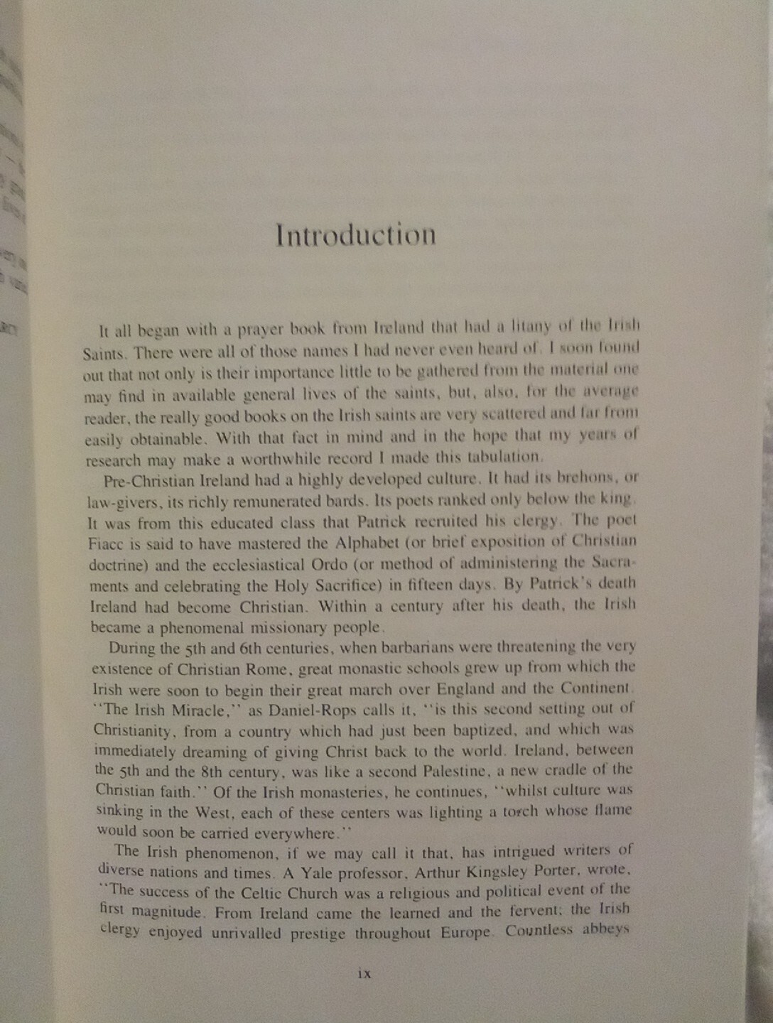 The Saints of Ireland A Chronological Account by Mary D’Arcy Signed 1st Ed HC