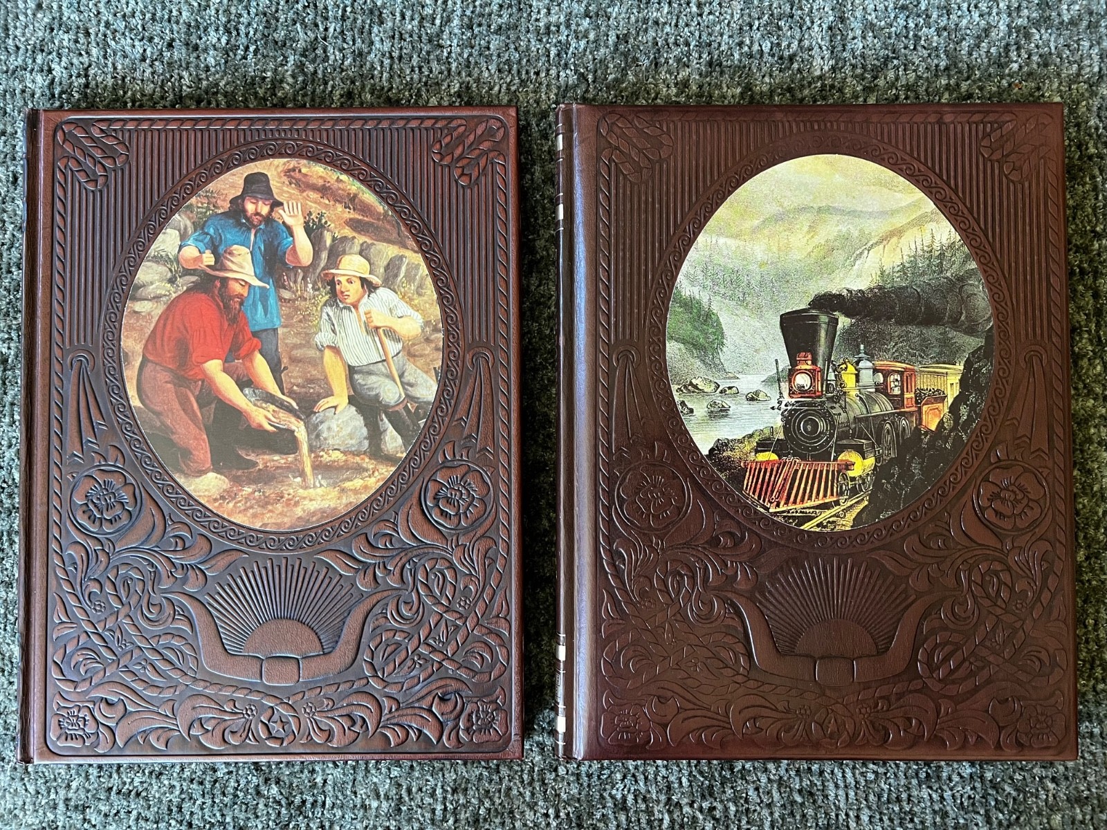 COMPLETE SET OF 26- Time Life The Old West Leatherette Hardcover (no index)